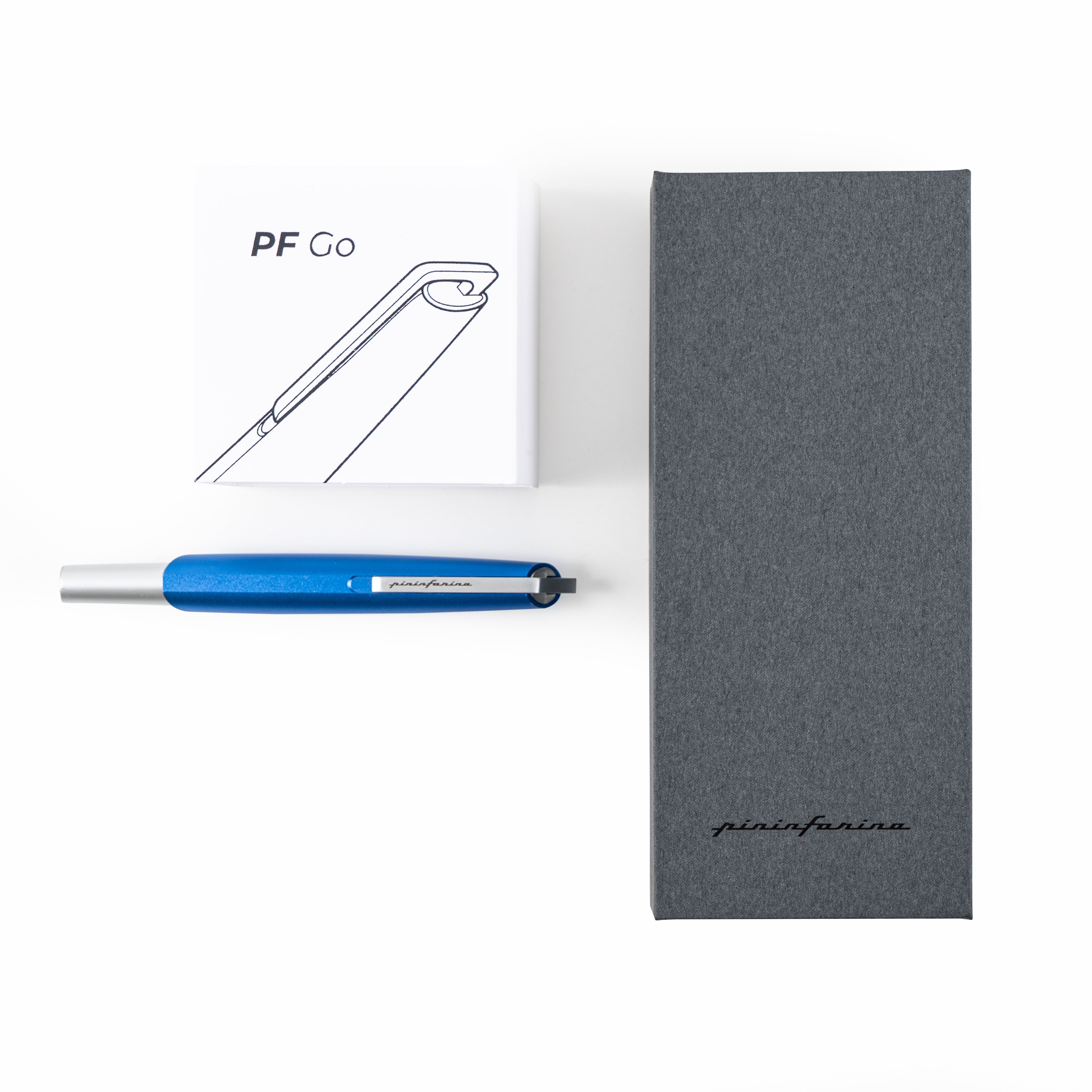 Pininfarina PF GO Fountain – Aluminum Fountain Pen with Stainless Steel Nib