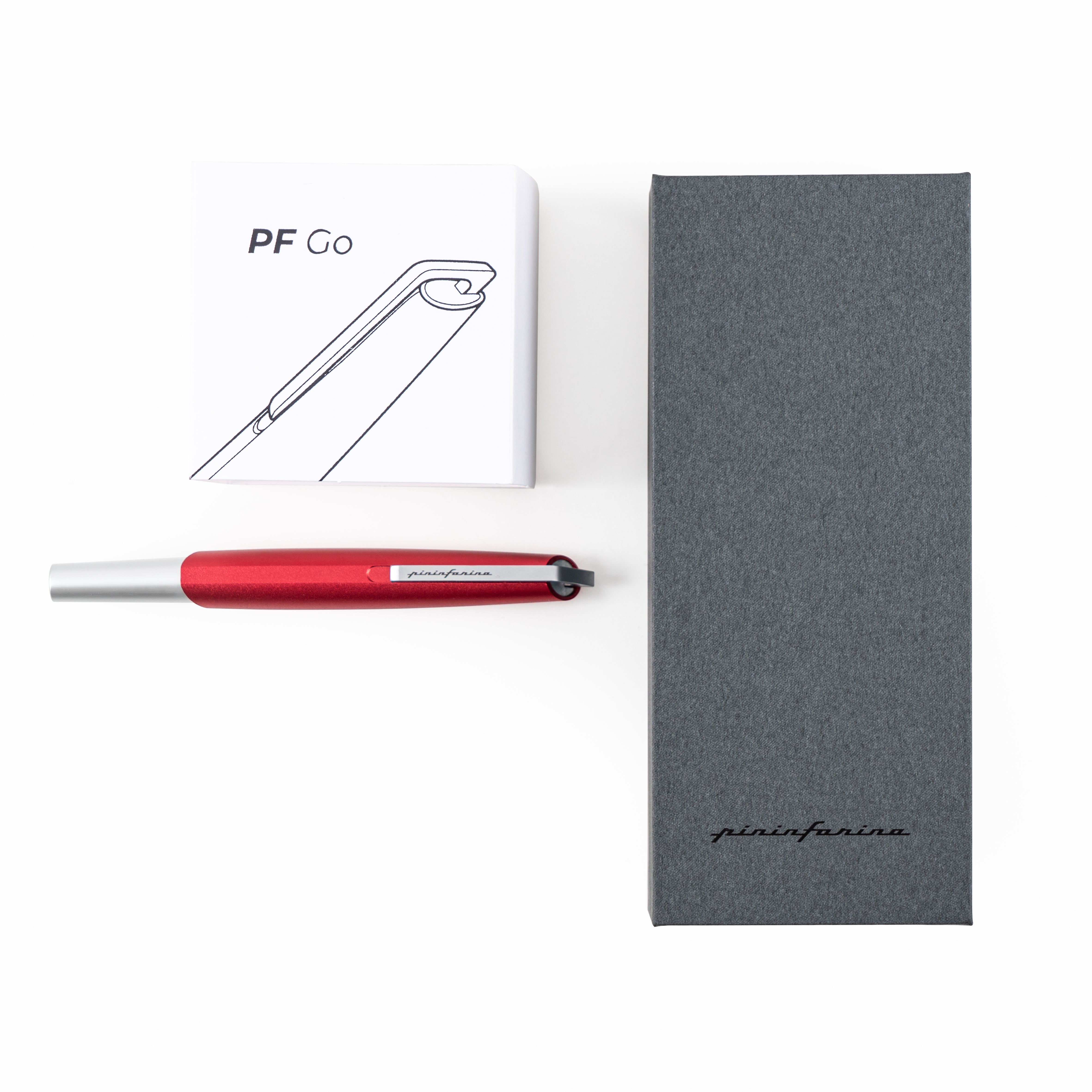 Pininfarina PF GO Roller – Aluminum Rollerball Pen with Schmidt Tip