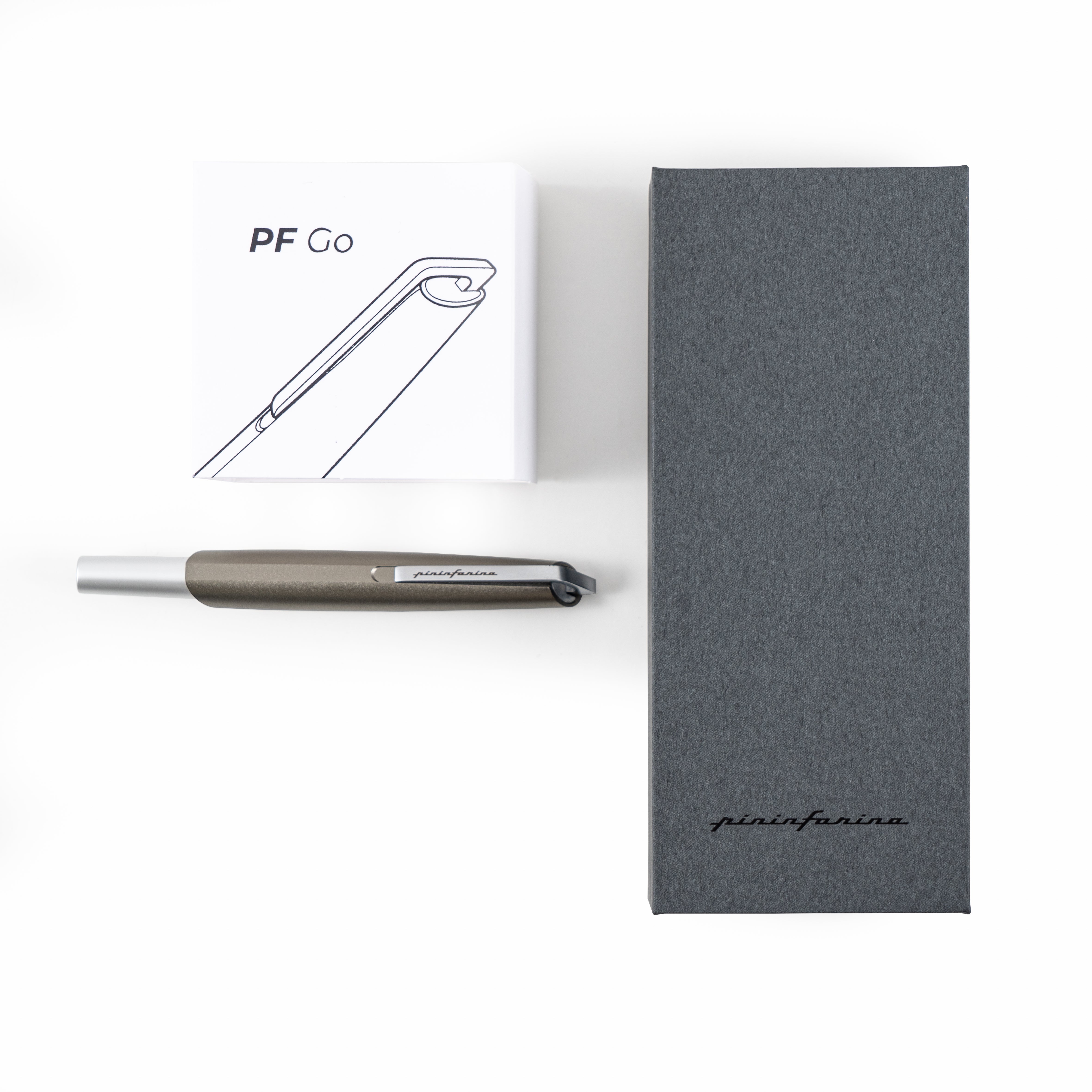 Pininfarina PF GO Roller – Aluminum Rollerball Pen with Schmidt Tip