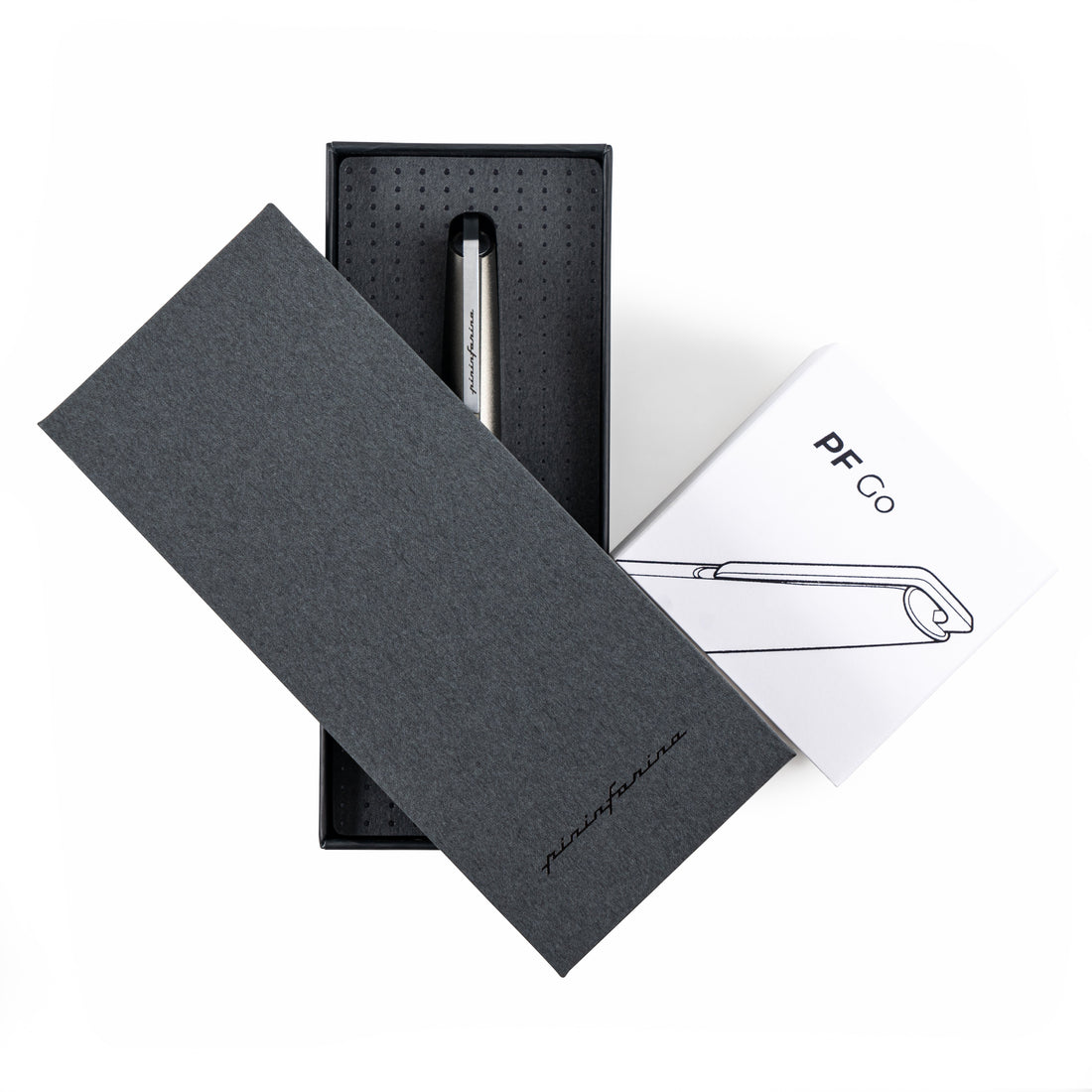 Pininfarina PF GO Fountain – Aluminum Fountain Pen with Stainless Steel Nib