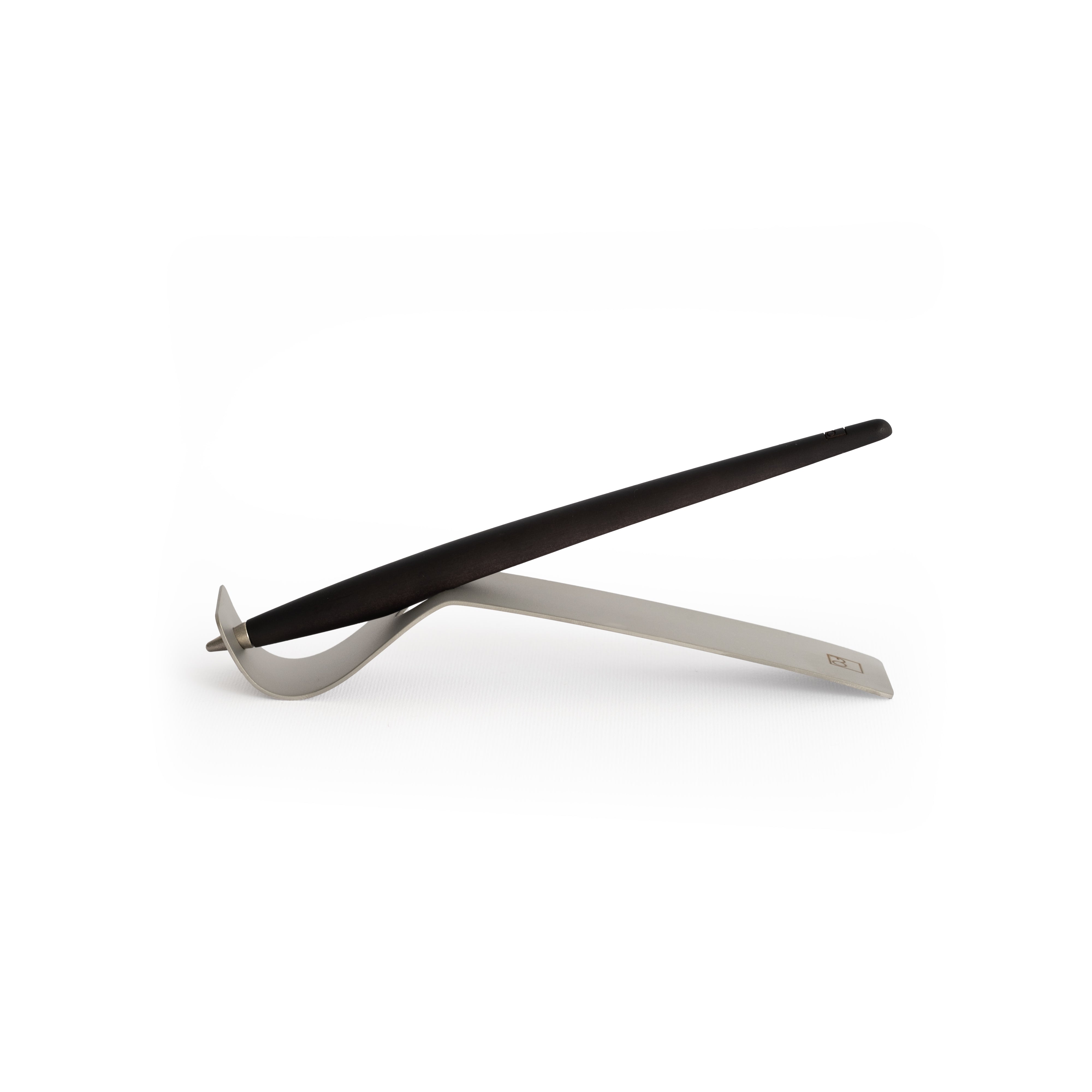 Classic Forever Piuma a Modern – Maple Wood Stylus and Brushed steel Base