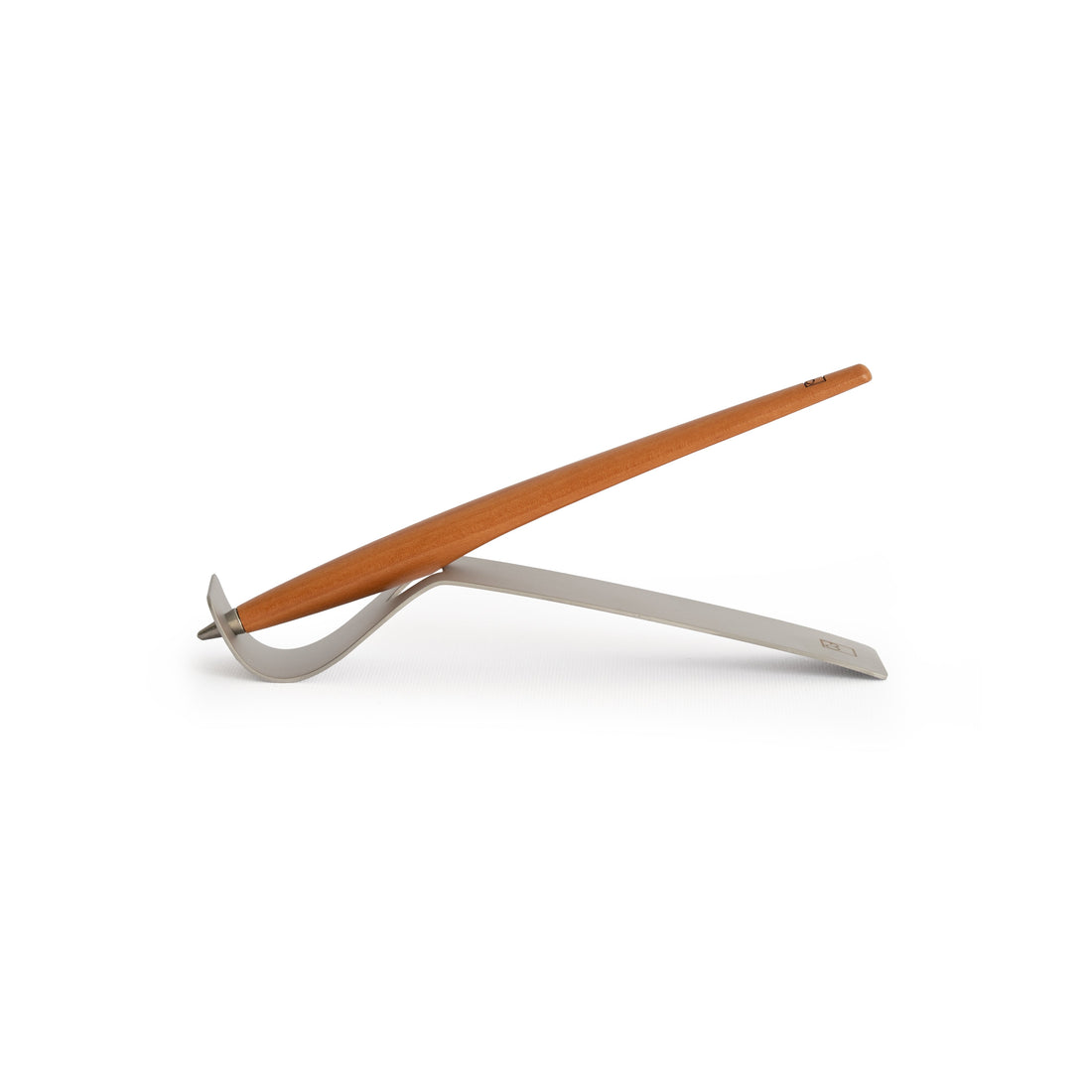 Classic Forever Piuma a Modern – Maple Wood Stylus and Brushed steel Base
