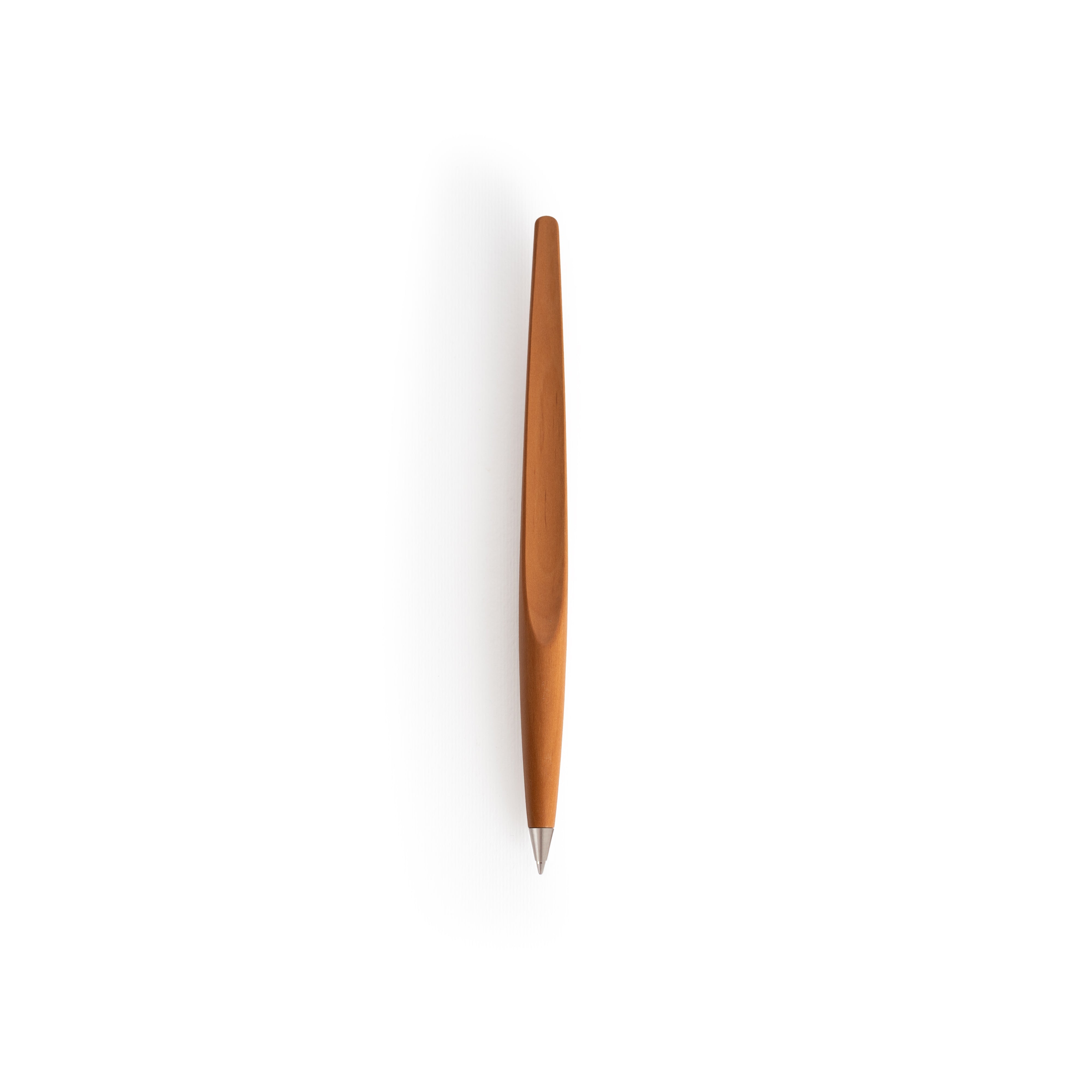 Classic Forever Piuma a Modern – Maple Wood Stylus and Brushed steel Base