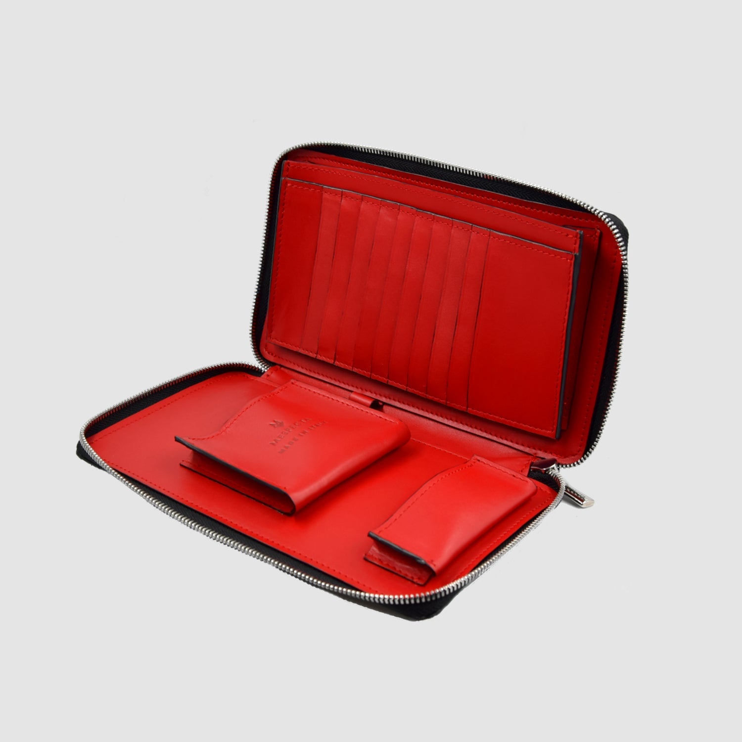 Pochette Borsa Uomo mod. DB vera pelle di Pitone - con iniziali