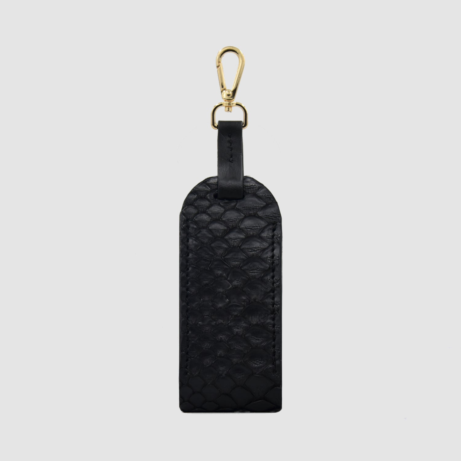 Porta sacchetti cani Poop Bag in vera pelle di Pitone
