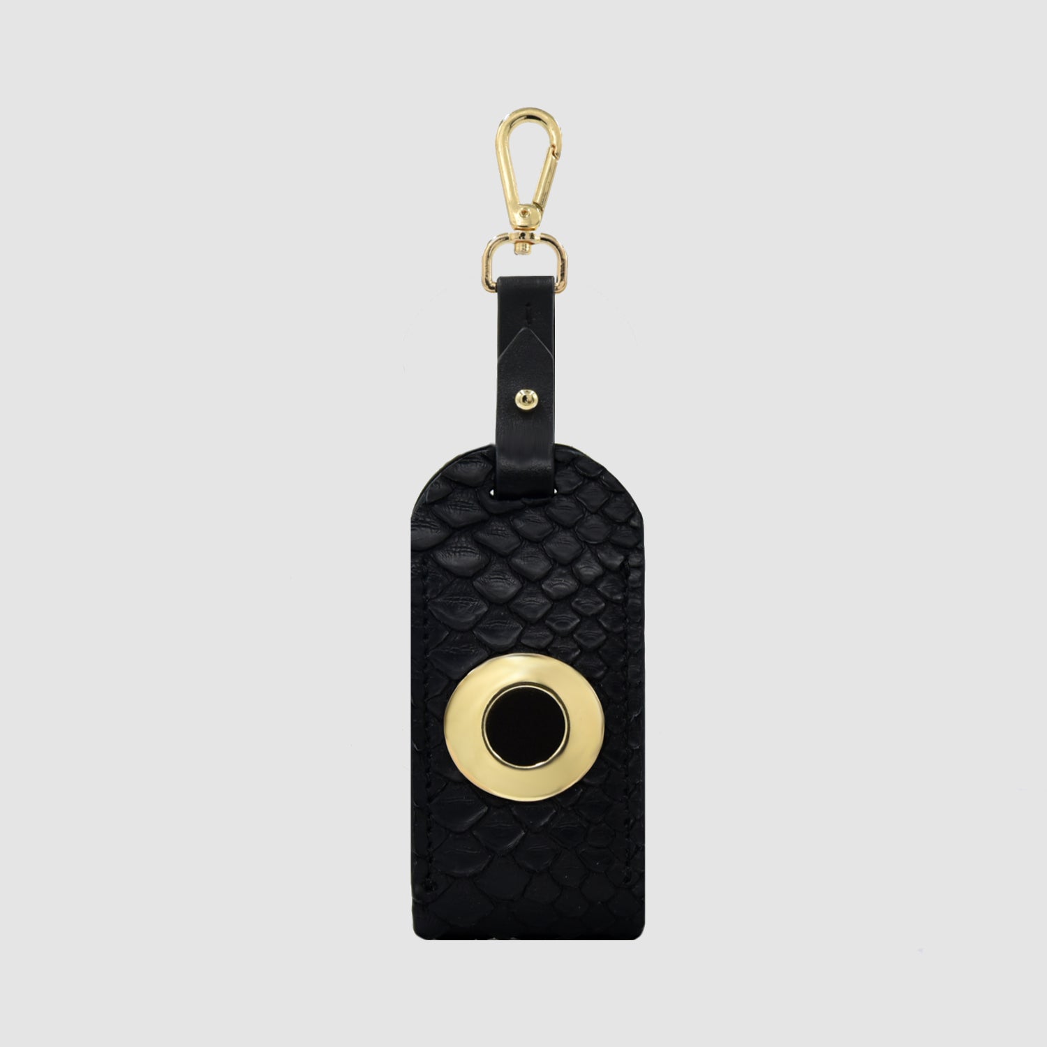 Porta sacchetti cani Poop Bag in vera pelle di Pitone