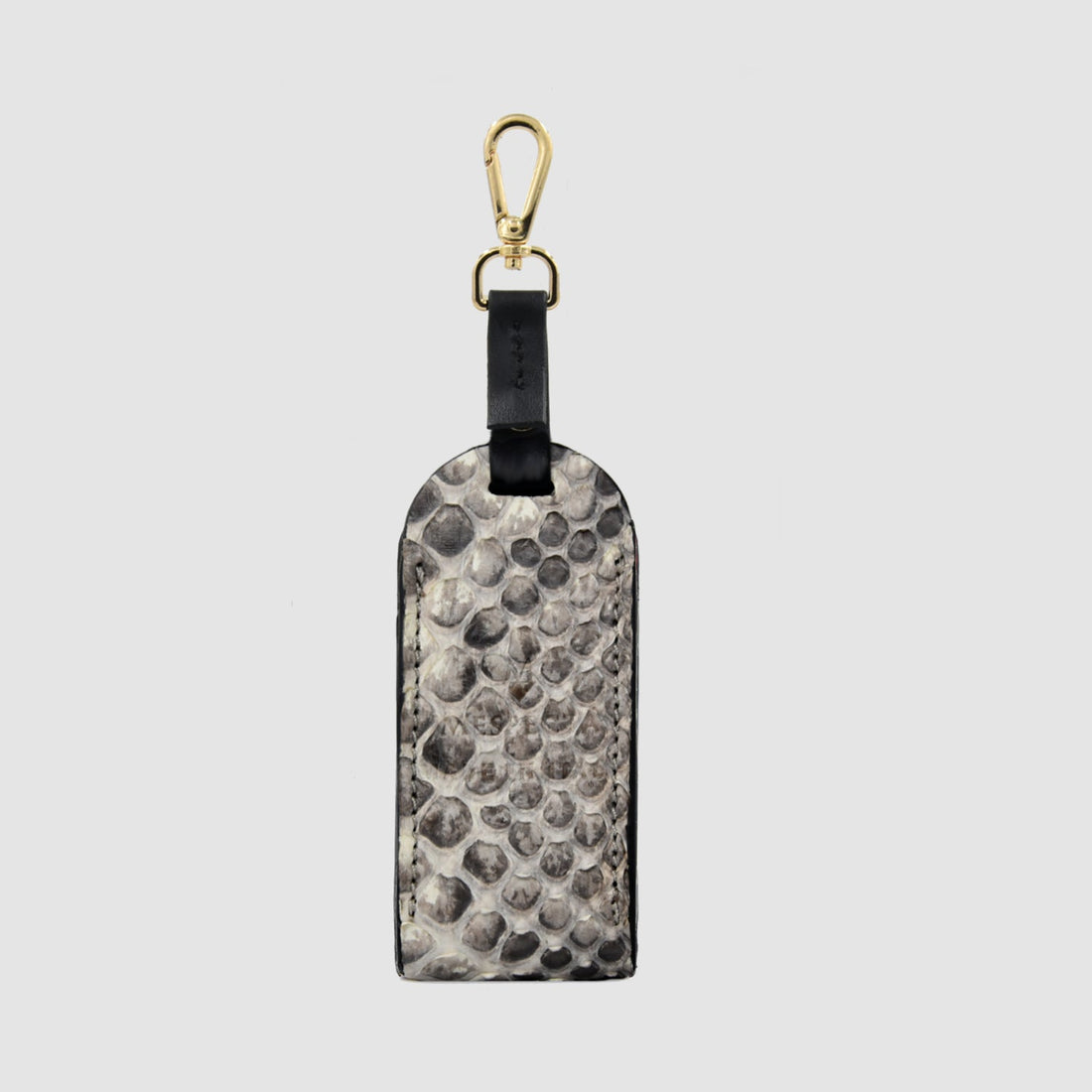 Porta sacchetti cani Poop Bag in vera pelle di Pitone