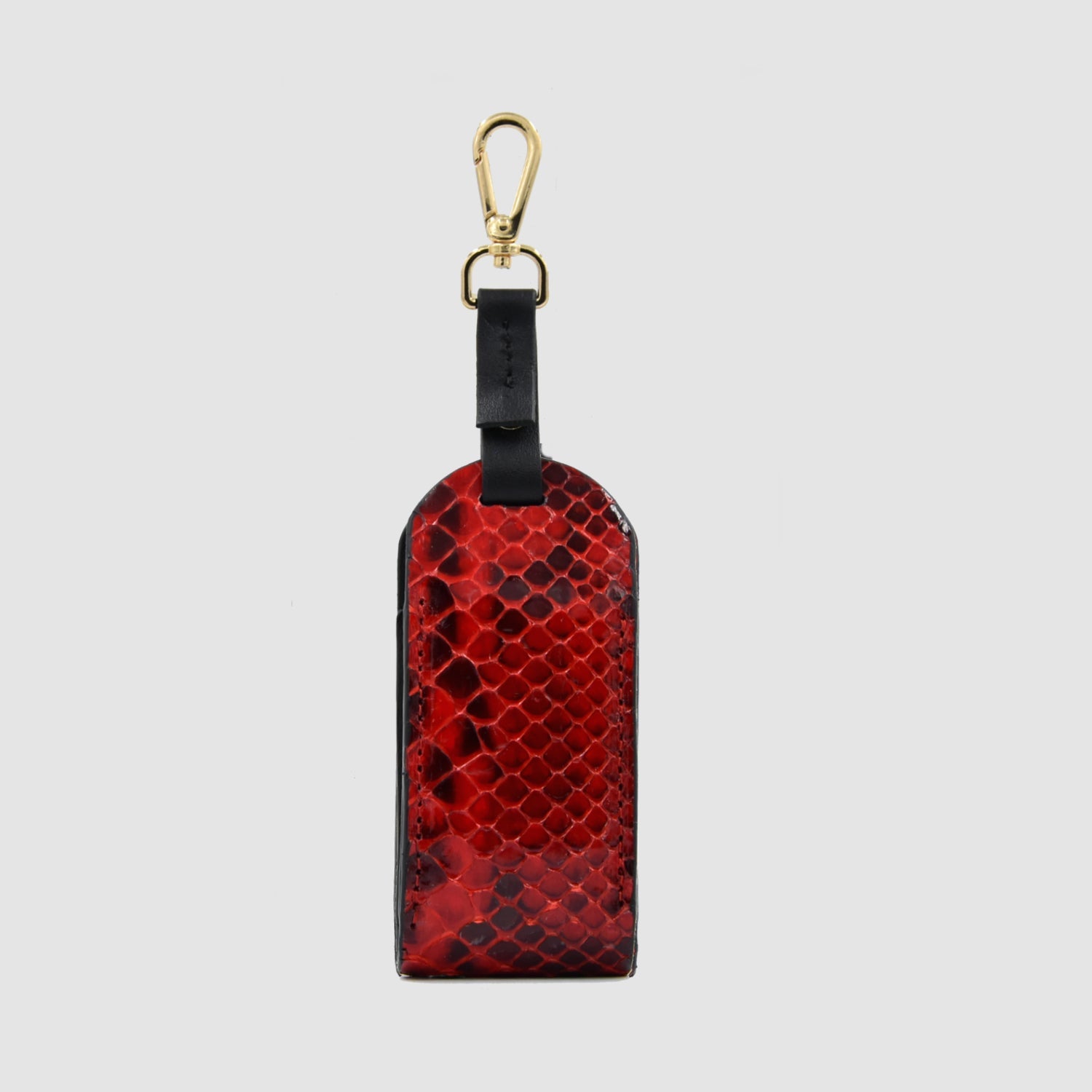 Porta sacchetti cani Poop Bag in vera pelle di Pitone