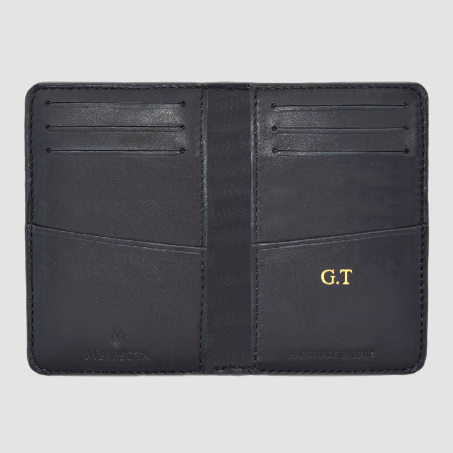 Porta carte Organizer tascabile in vera pelle di Pitone Personalizzabile - Verde Militare