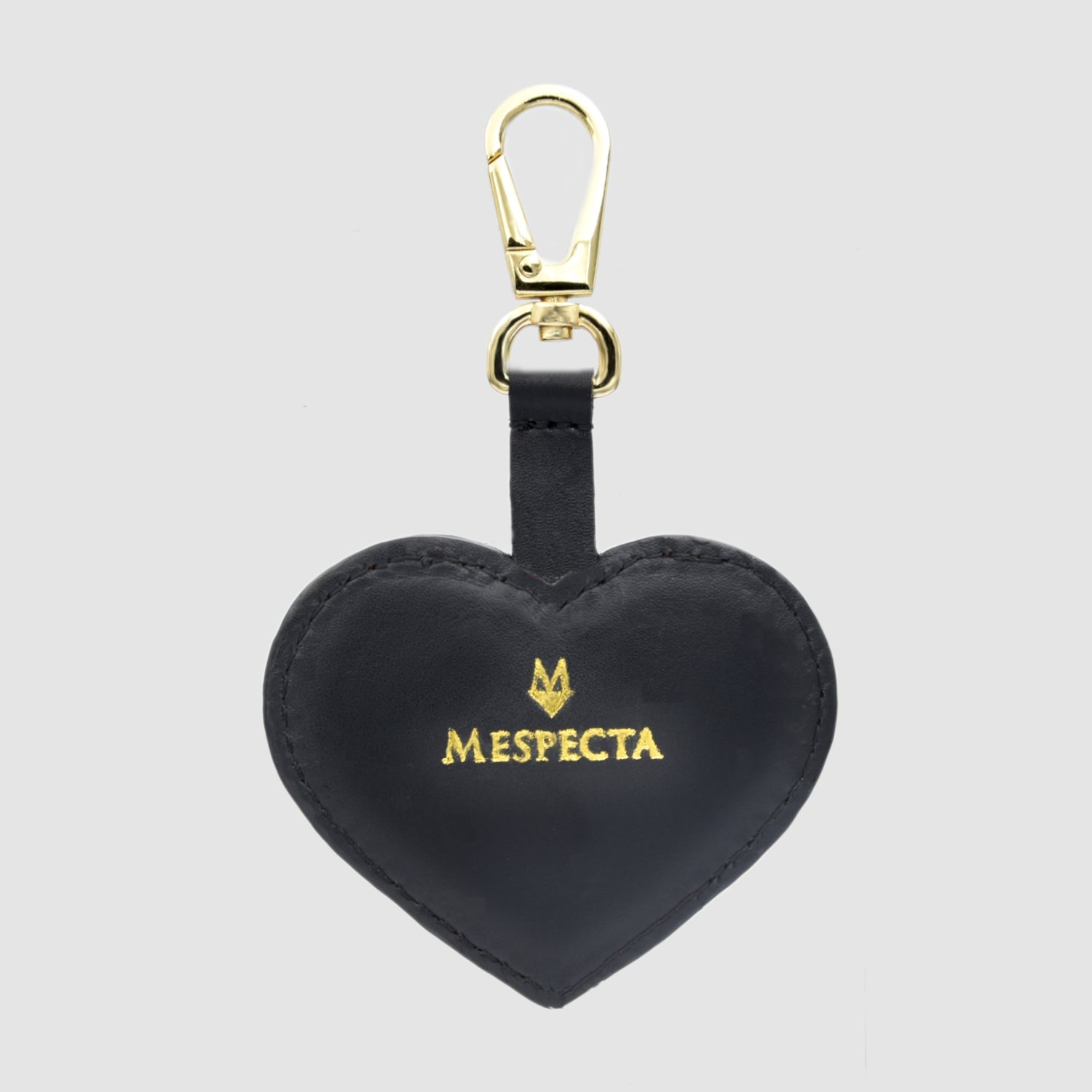 Portachiavi Cuore in vera pelle di Pitone Personalizzabile con iniziali