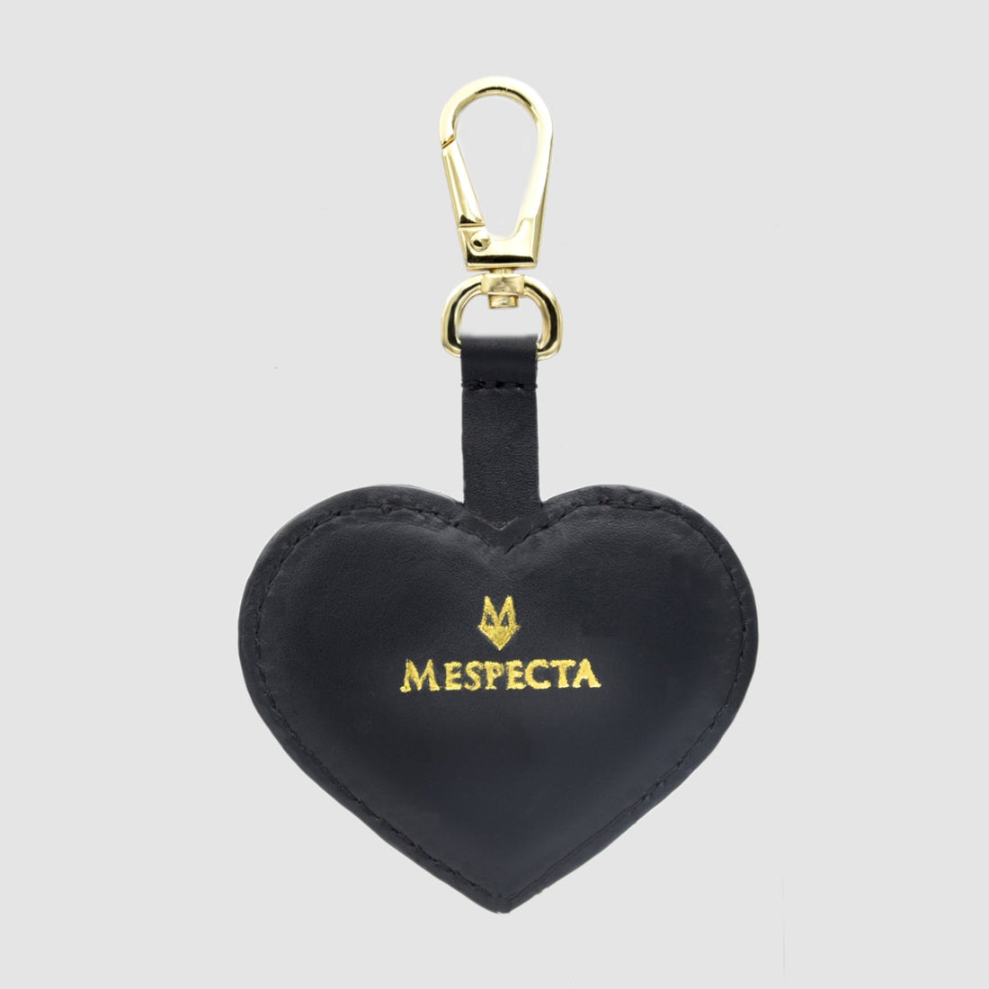 Portachiavi Cuore in vera pelle di Pitone Personalizzabile con iniziali