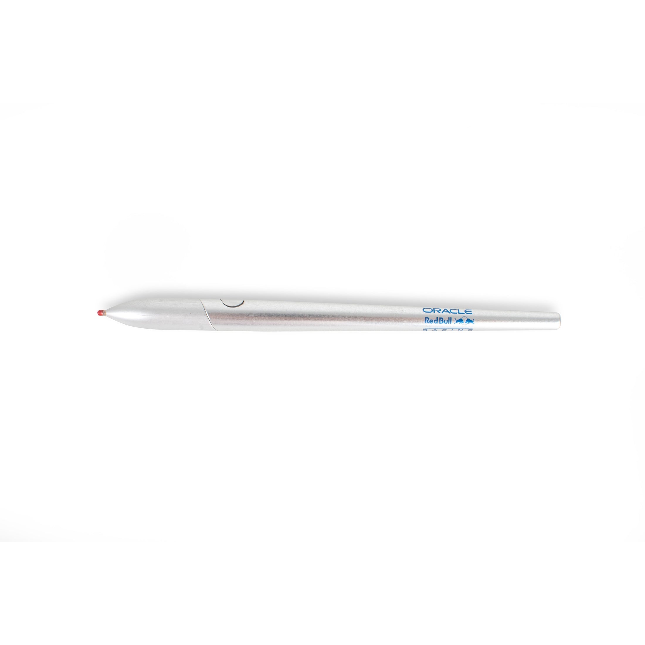 Sostanza Ink Silver Oracle Red Bull Racing – Anodized Silver Aluminum Ballpoint Pen