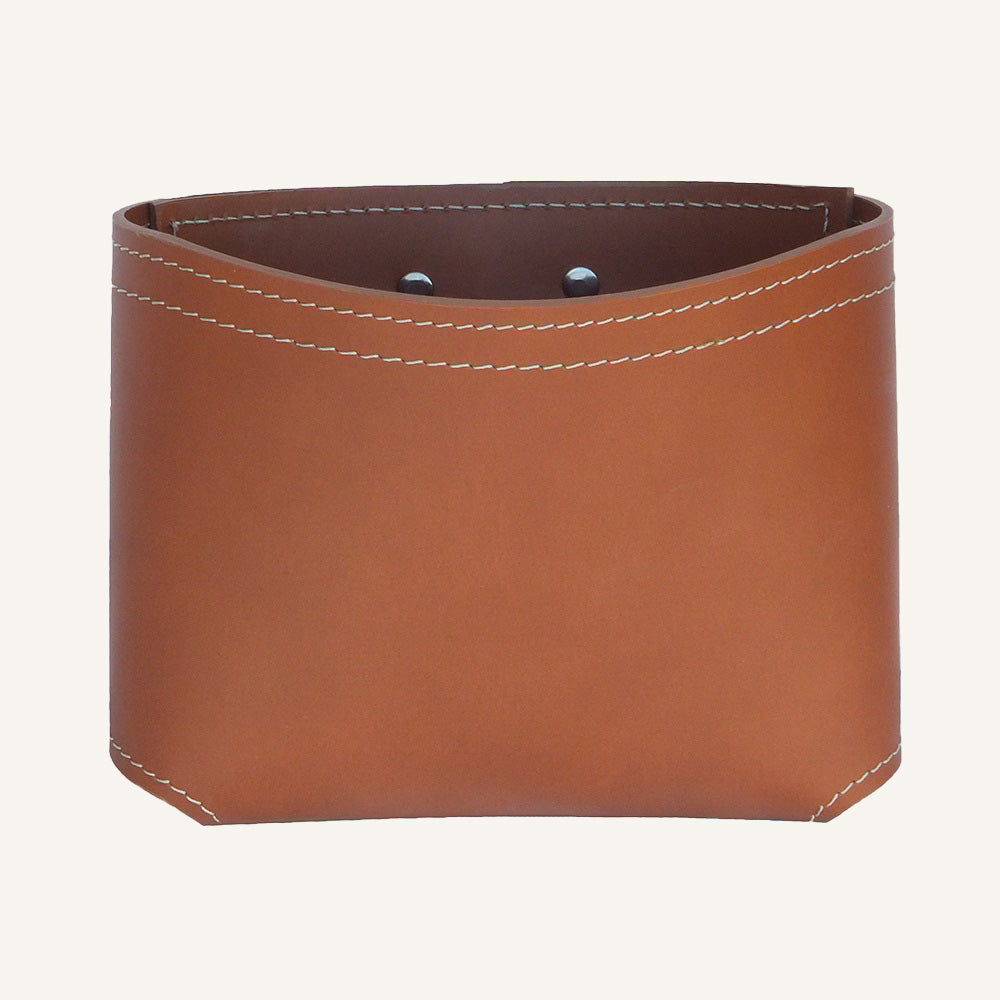 Svuota tasche di design in cuoio LORE - Marrone