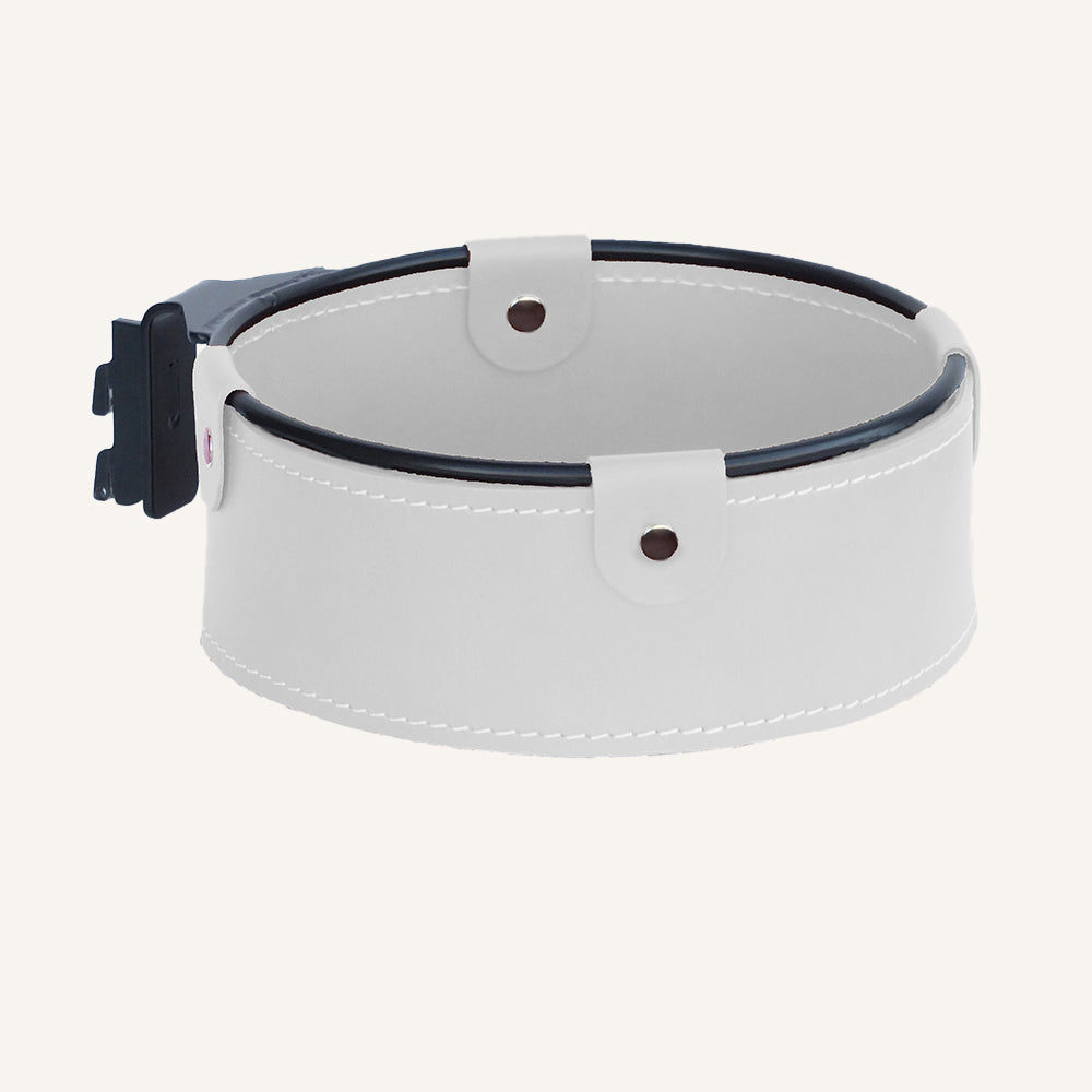 Svuotatasche di design per appendiabiti ELOC - Bianco
