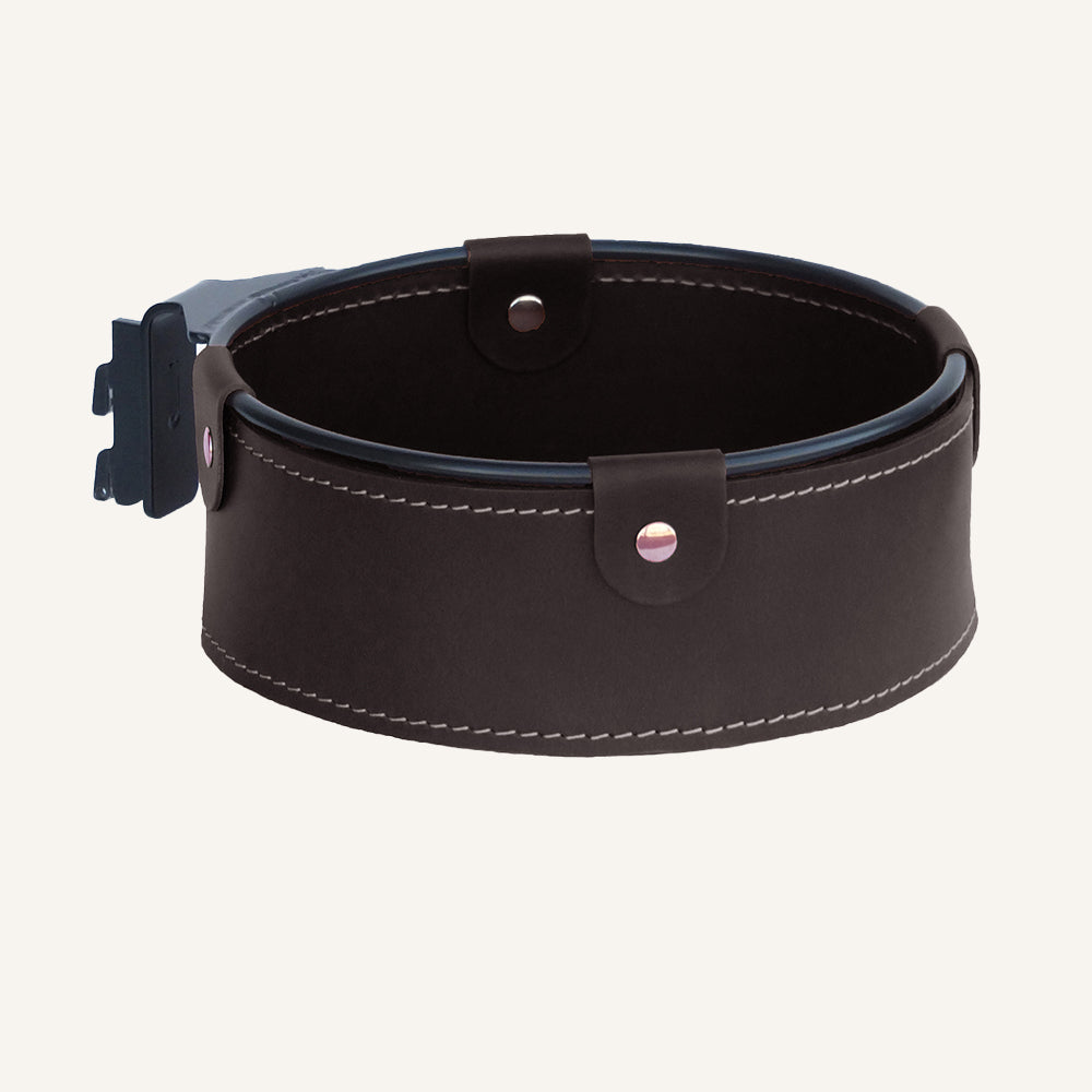 Svuotatasche di design per appendiabiti ELOC - Marrone scuro