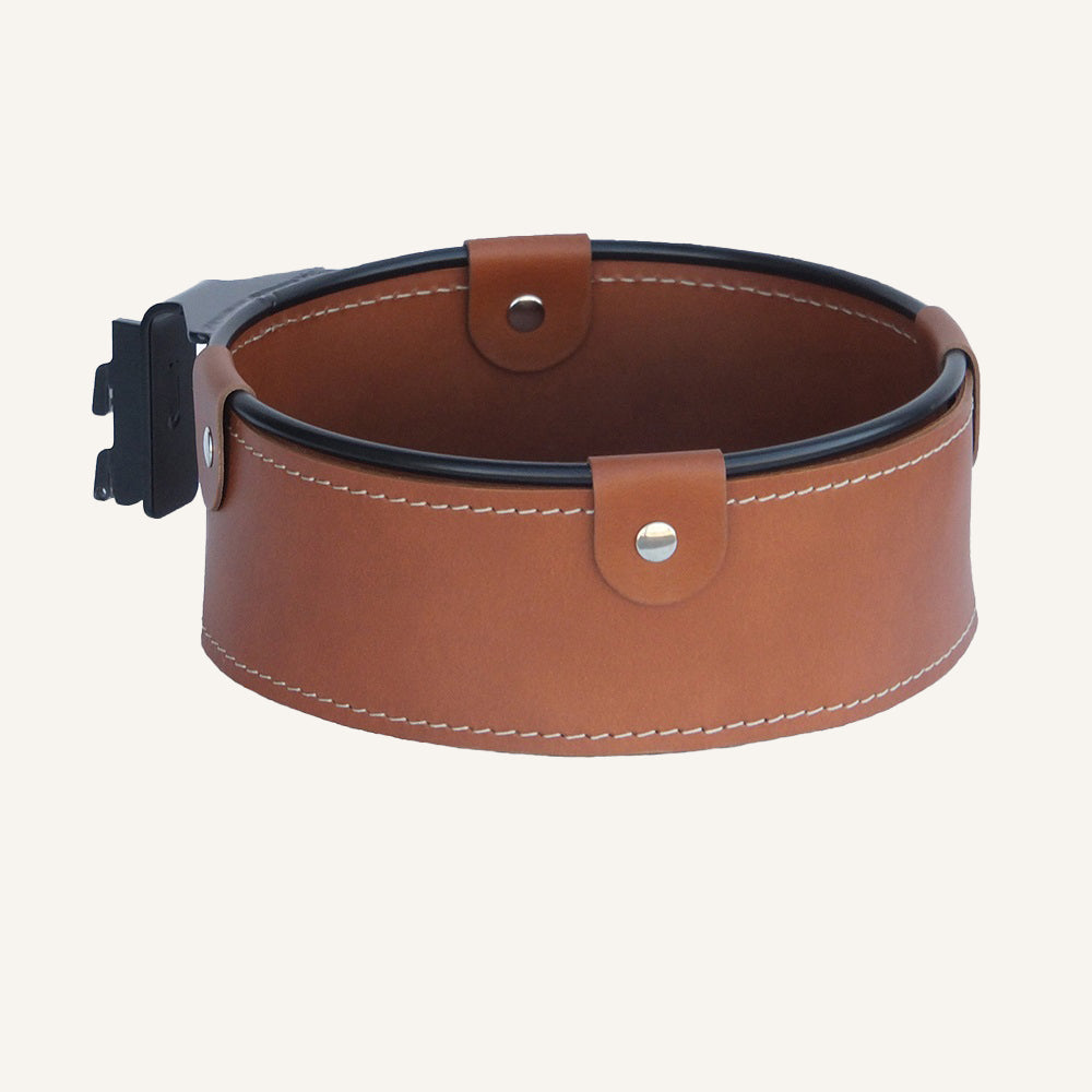 Svuotatasche di design per appendiabiti ELOC - Marrone