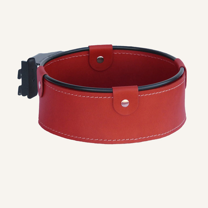 Svuotatasche di design per appendiabiti ELOC - Rosso