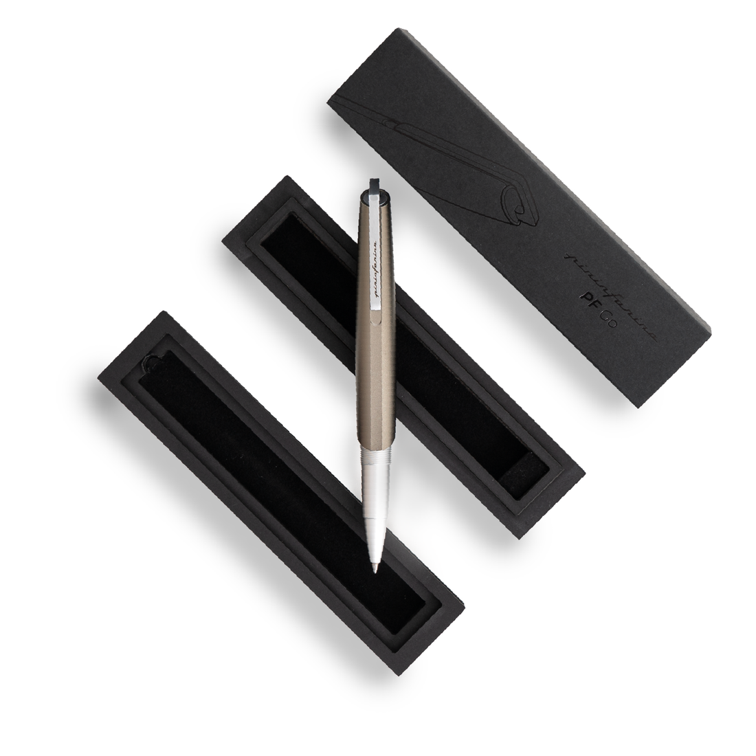 Pininfarina PF GO Roller – Aluminum Rollerball Pen with Schmidt Tip