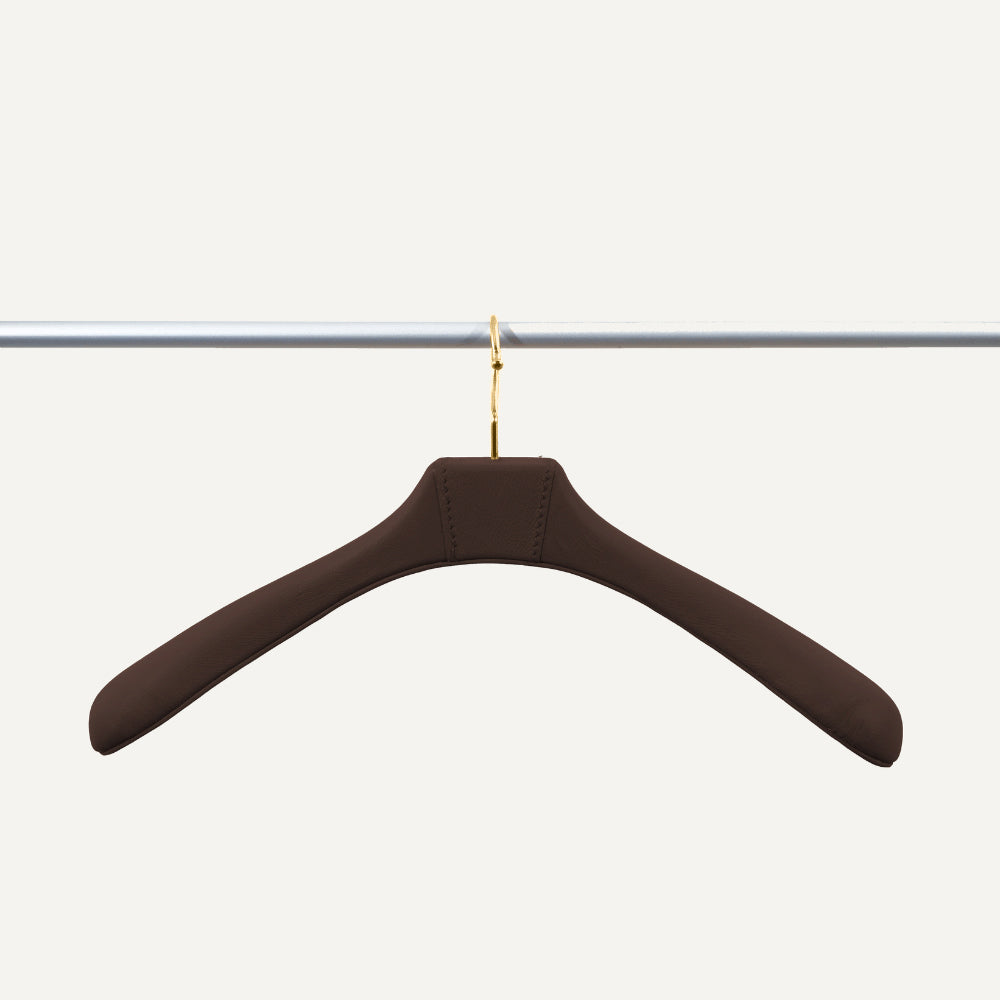 Appendiabiti di design ENEA - Marrone scuro, Ottone