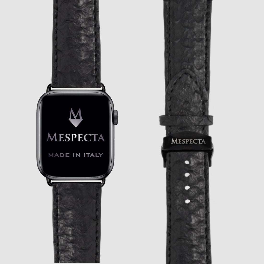 Cinturino Apple Watch in Pelle di Pitone Personalizzabile (Ultra, Serie 4–10, SE)