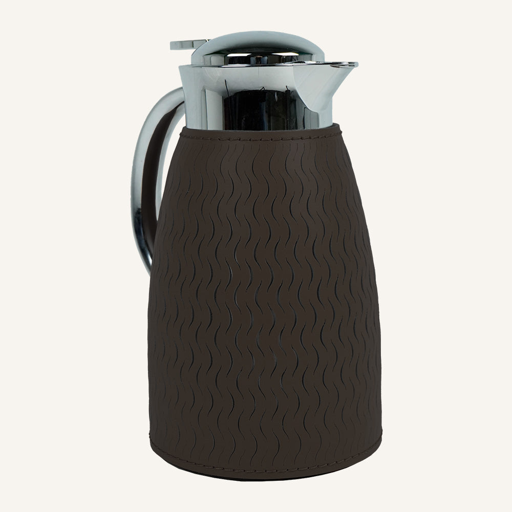 Caraffa termica ELIDA – Acciaio inox e pelle