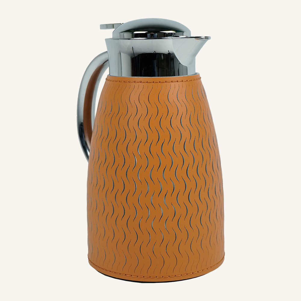 Caraffa termica ELIDA – Acciaio inox e pelle