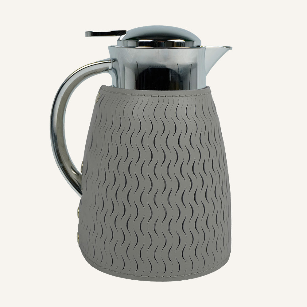 Caraffa termica ELIDA – Acciaio inox e pelle