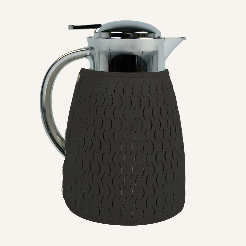 Caraffa termica ELIDA – Acciaio inox e pelle
