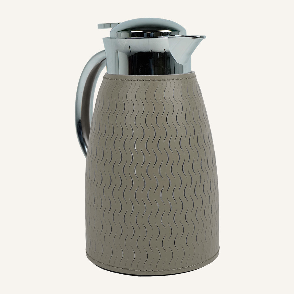 Caraffa termica ELIDA – Acciaio inox e pelle
