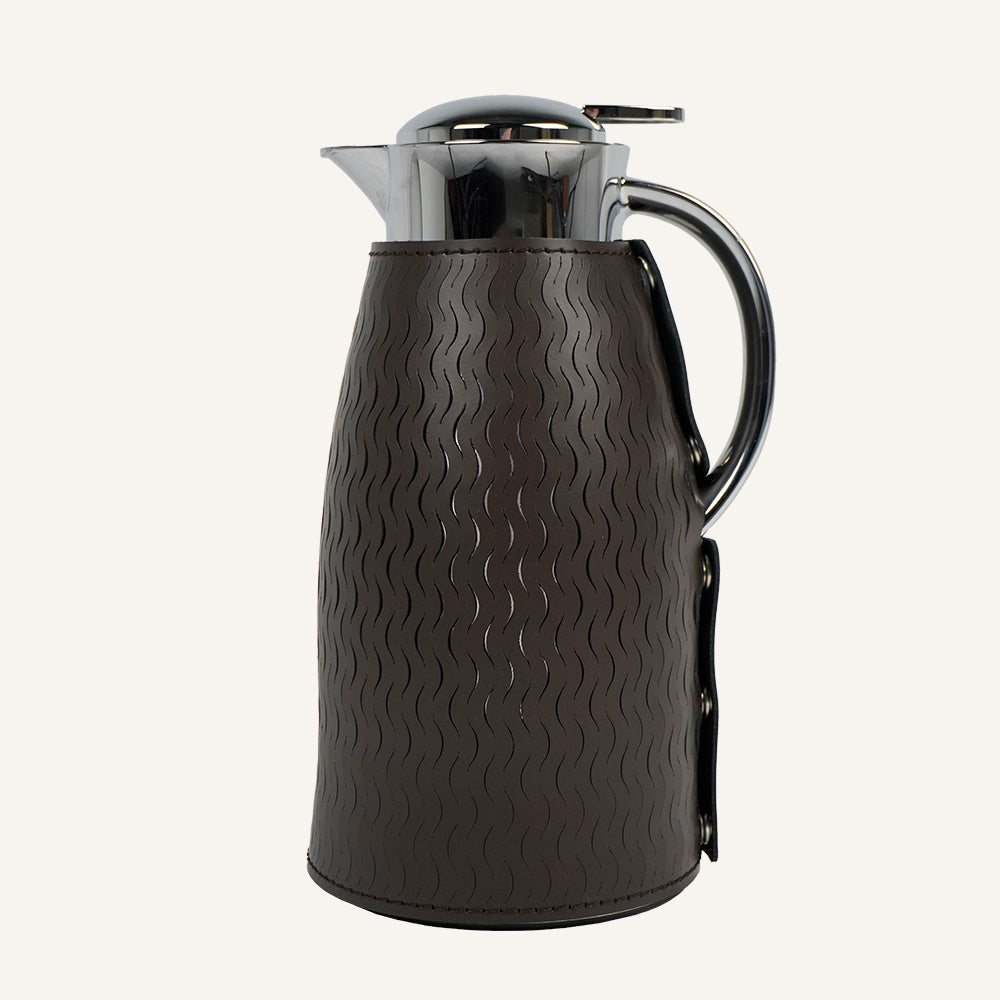 Caraffa termica ELIDA – Acciaio inox e pelle