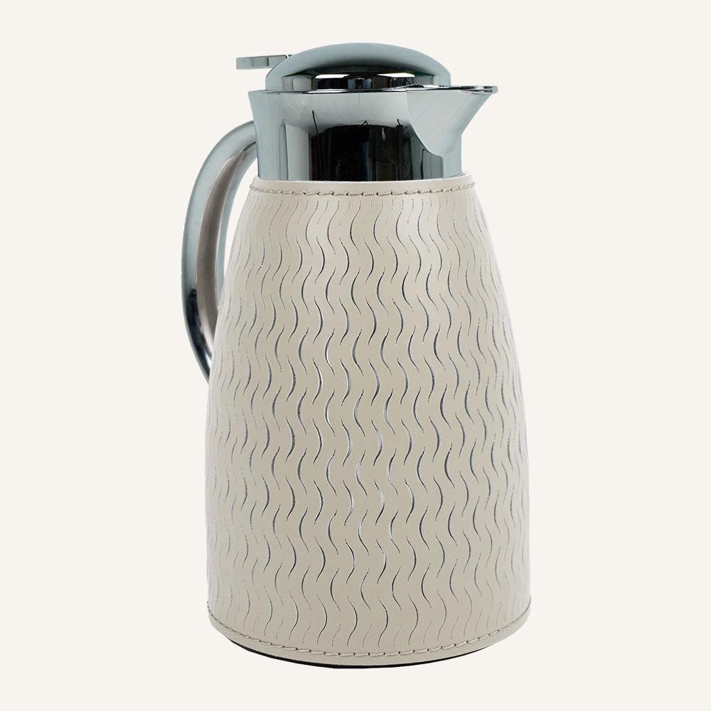 Caraffa termica ELIDA – Acciaio inox e pelle