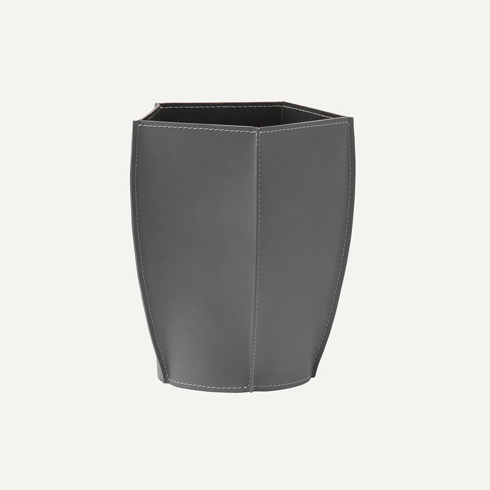 Cestino gettacarte di design POLIGONO - Grigio