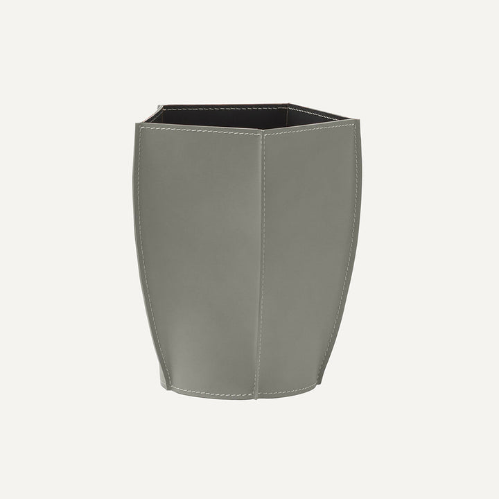 Cestino gettacarte di design POLIGONO - Tortora