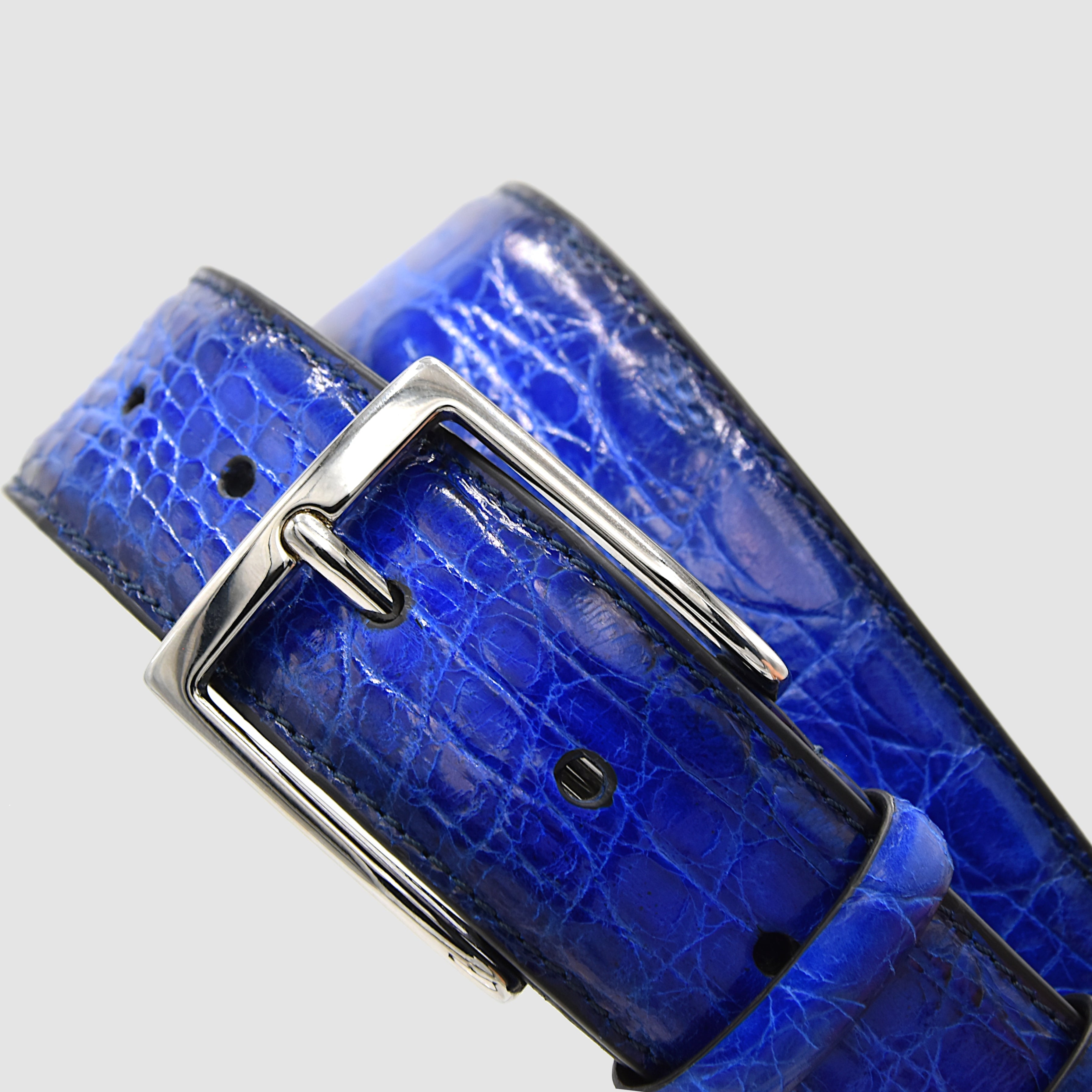 Cintura Uomo in vera pelle di Coccodrillo