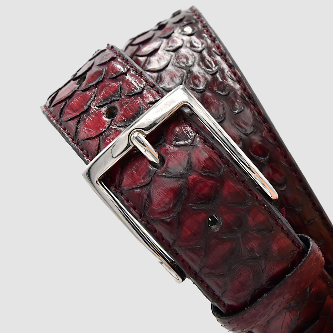 Cintura Uomo in vera pelle di Pitone Personalizzabile