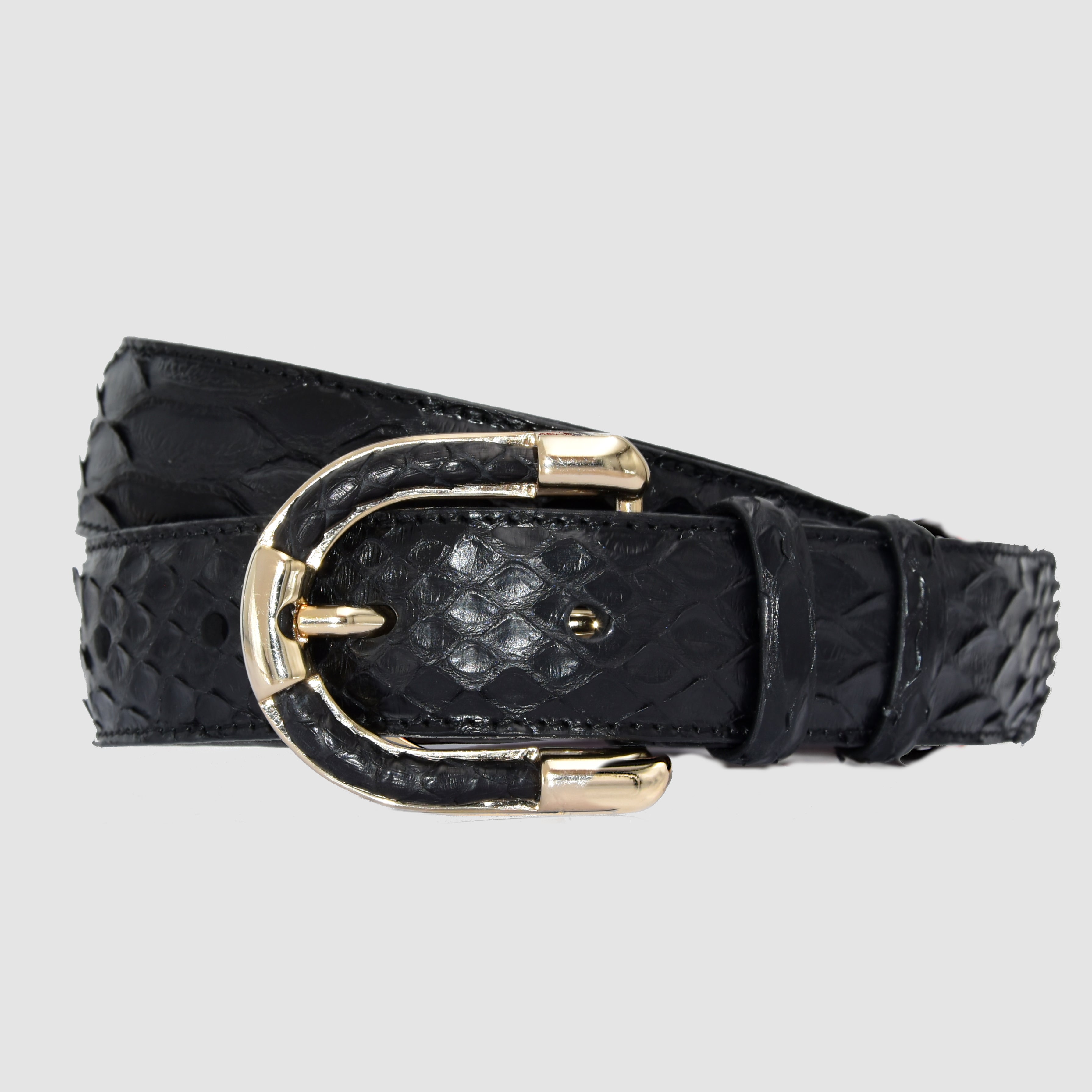 Cintura Donna in vera pelle di Pitone Personalizzabile