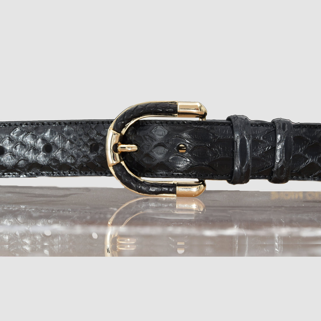 Cintura Donna in vera pelle di Pitone Personalizzabile