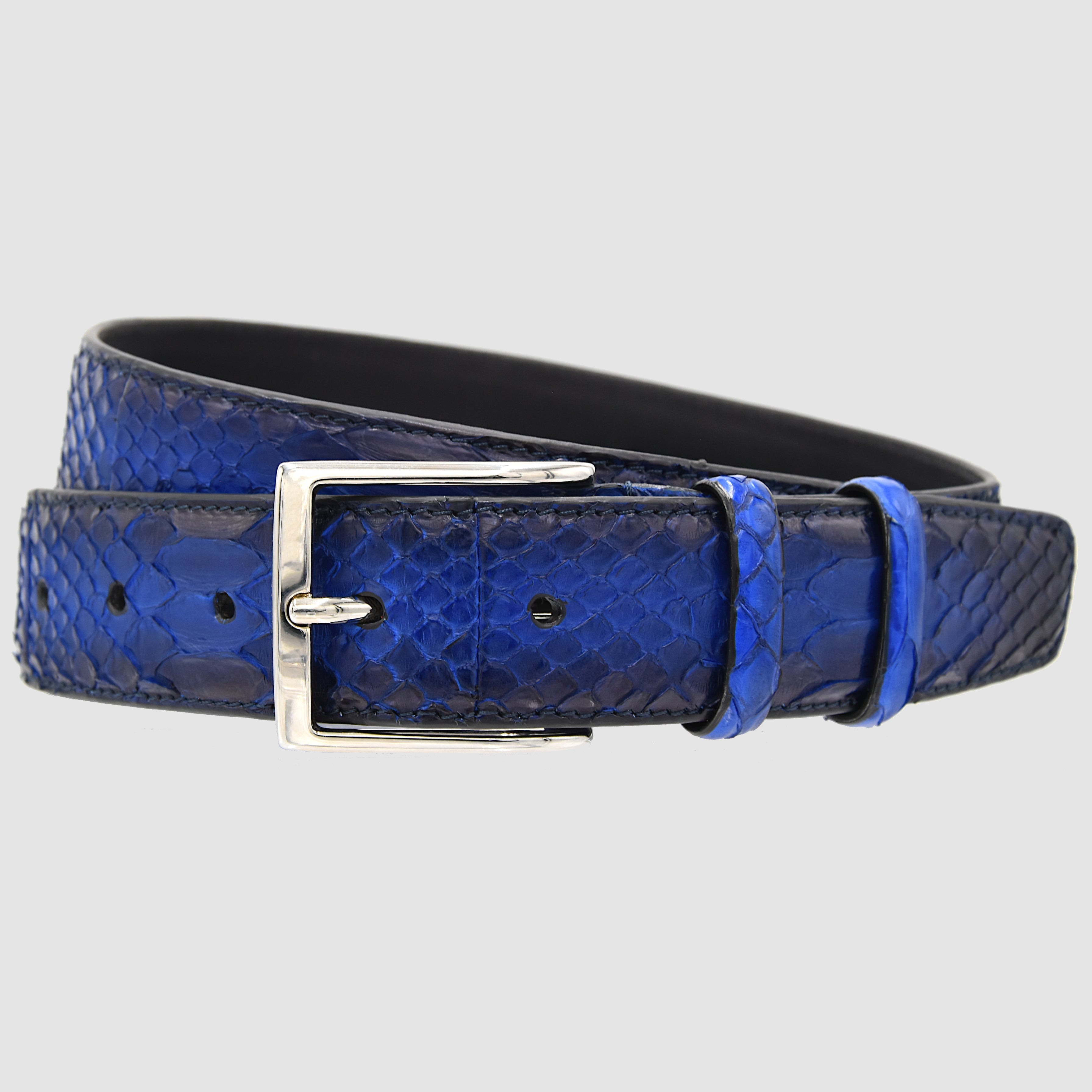 Cintura Uomo in vera pelle di Pitone Personalizzabile