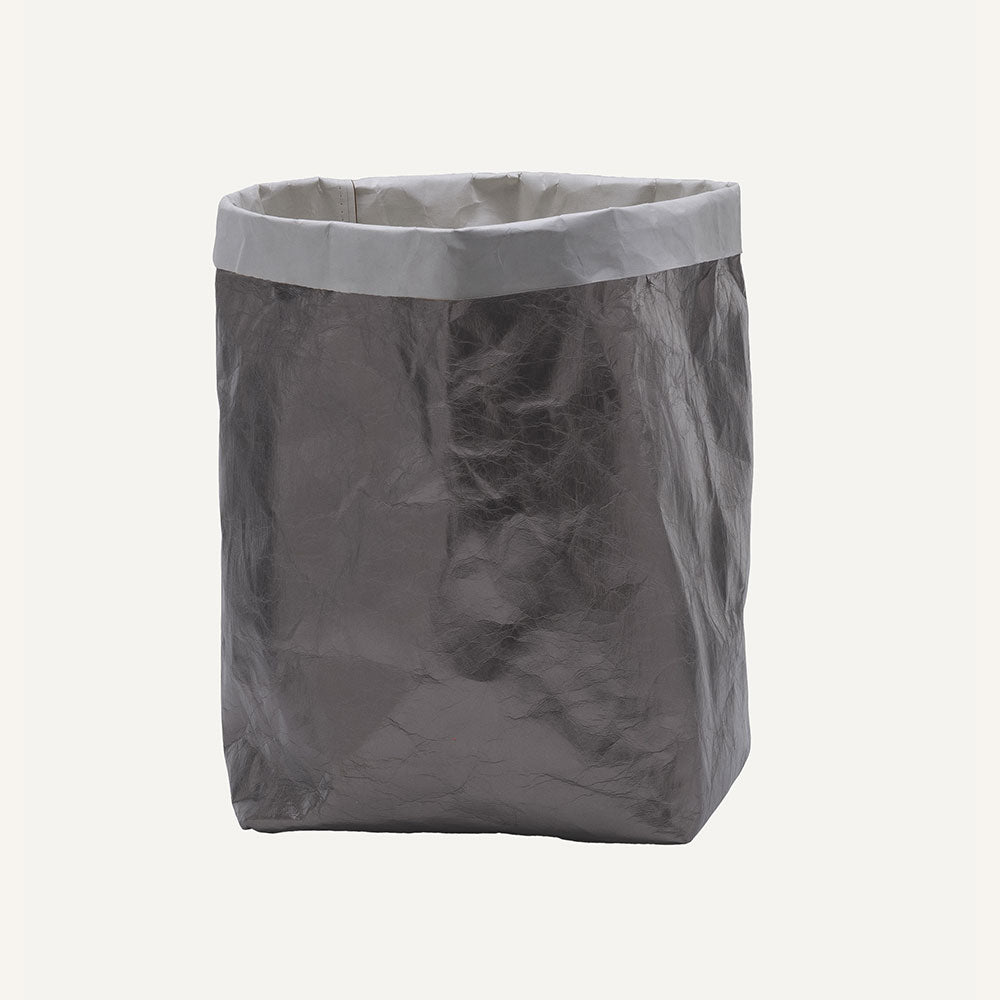 Raffinato contenitore di design in cellulosa IDA 32 - Grigio