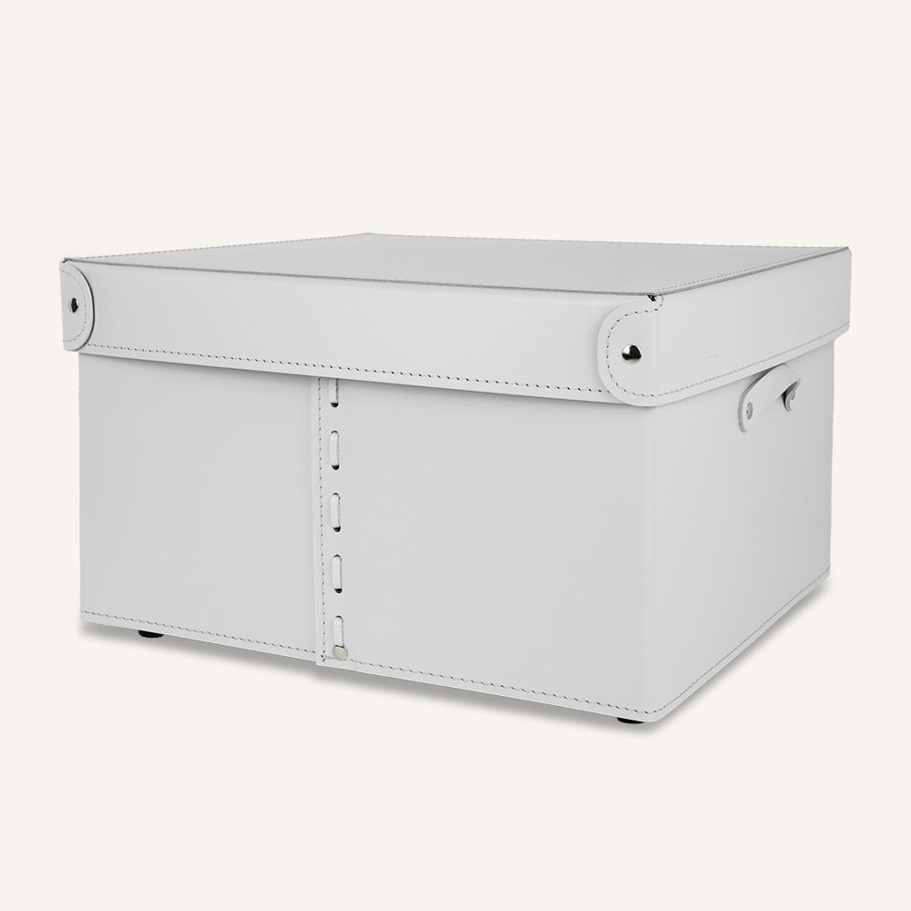 Contenitore per armadio GABRY - Bianco, 37 x 40 x 25 cm
