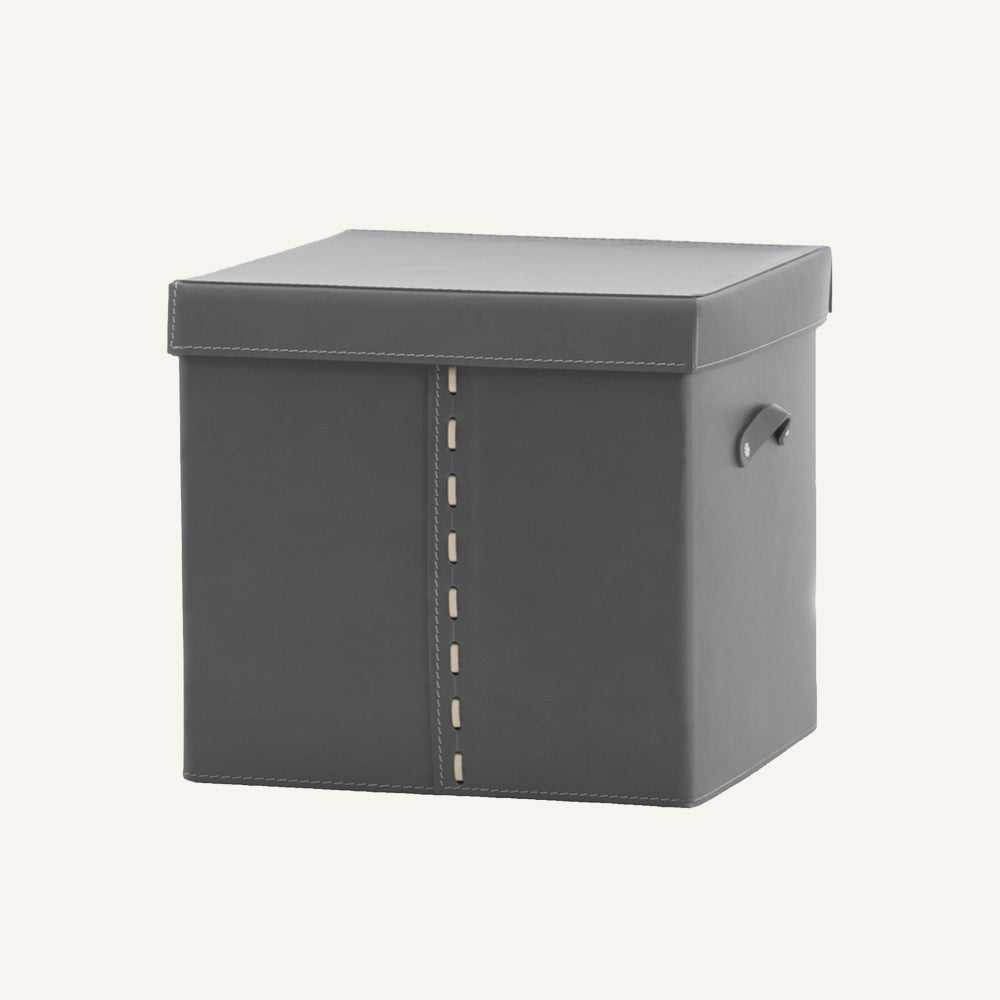 Contenitore per armadio GABRY - Grigio, 37 x 40 x 25 cm