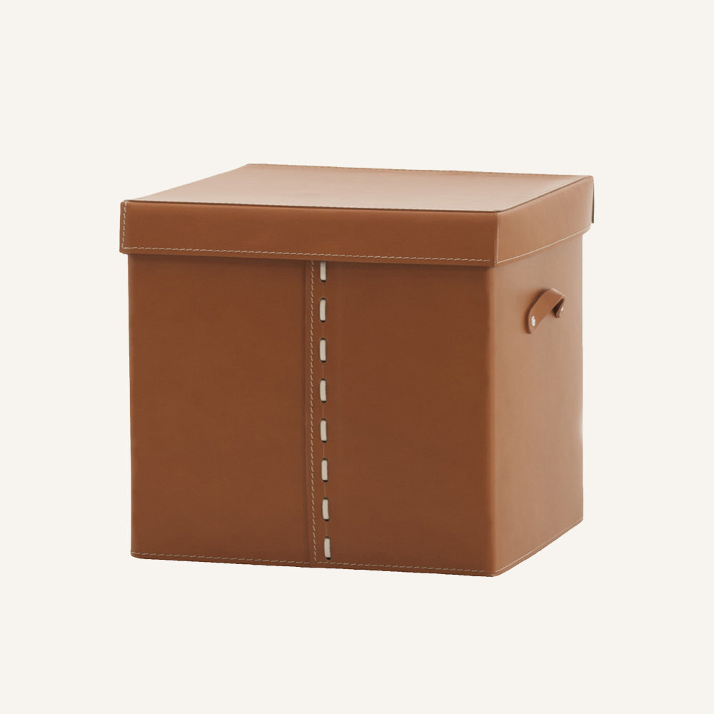 Contenitore per armadio GABRY - Marrone, 37 x 40 x 25 cm