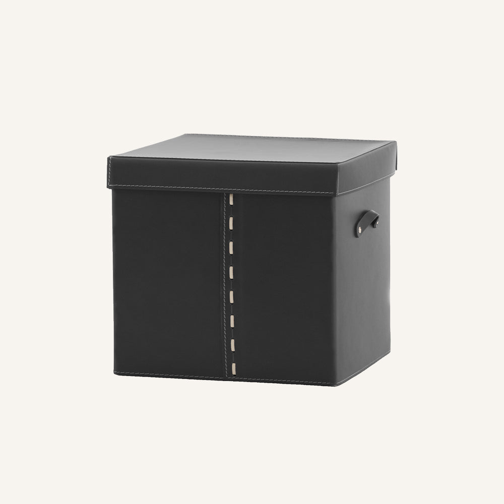 Contenitore per armadio GABRY - Nero, 37 x 40 x 25 cm