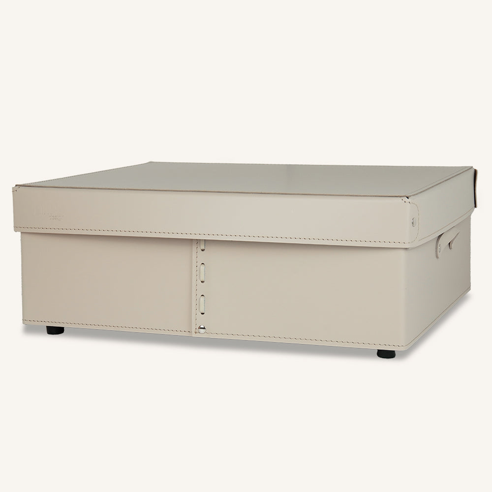 Contenitore per armadio GABRY - Avorio antico, 44 x 59 x 19 cm