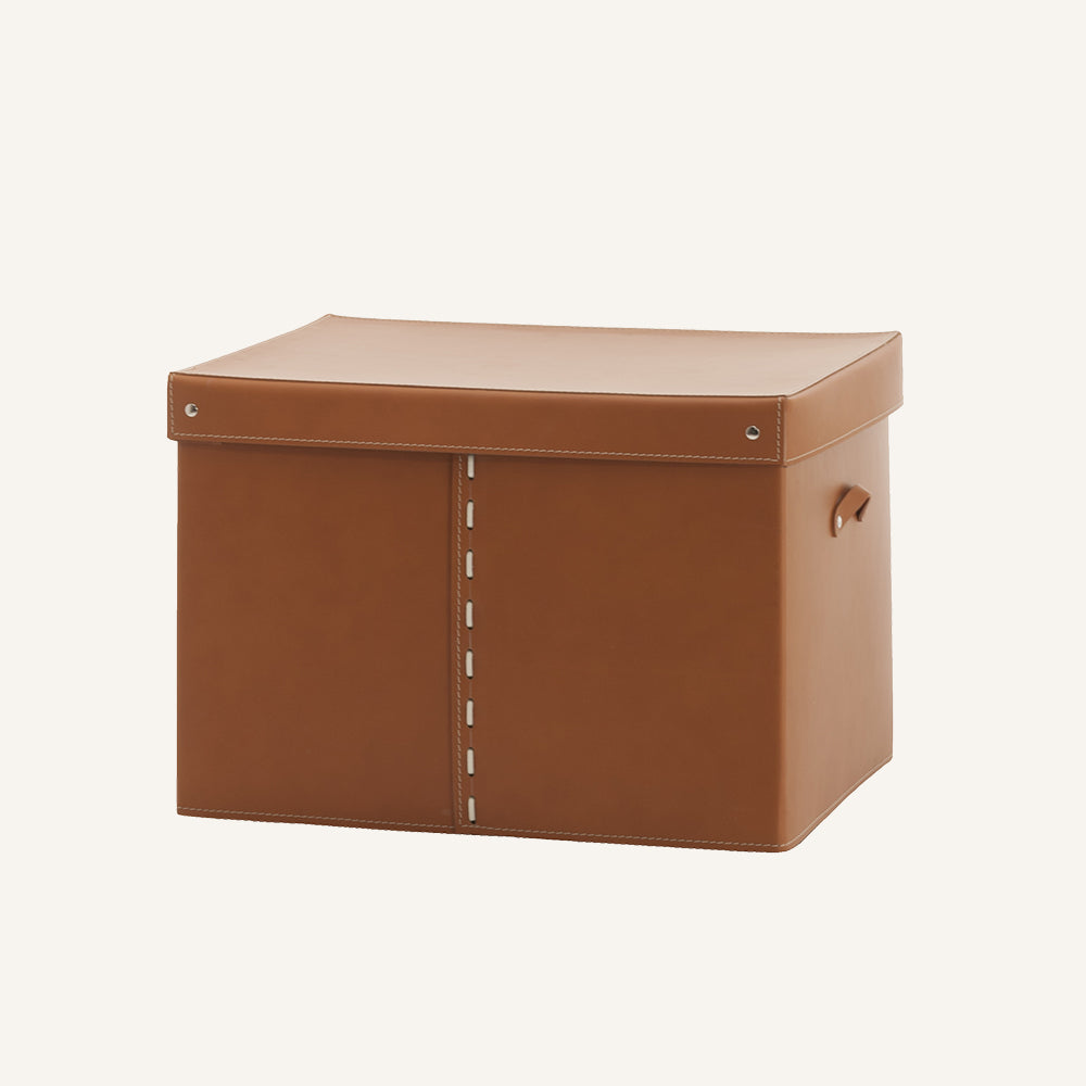 Contenitore per armadio GABRY - Marrone, 37 x 55 x 35 cm