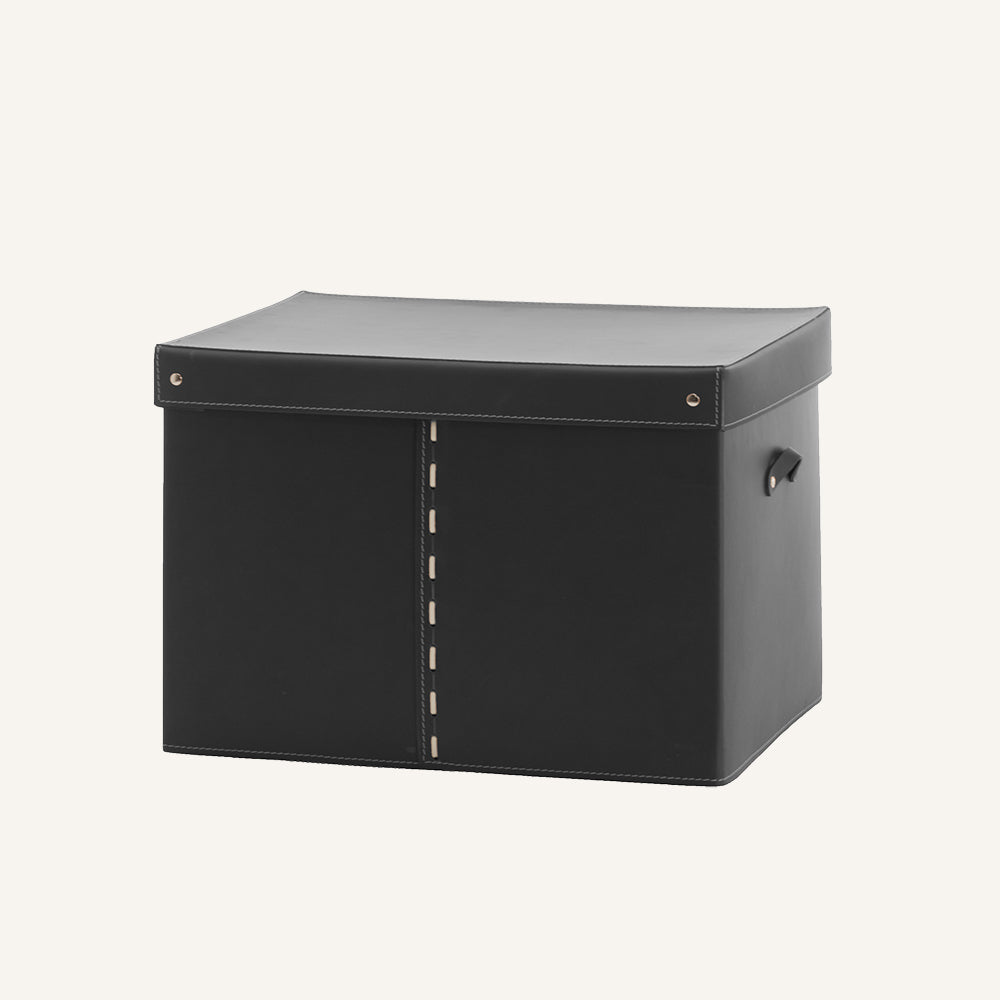 Contenitore per armadio GABRY - Nero, 37 x 55 x 35 cm