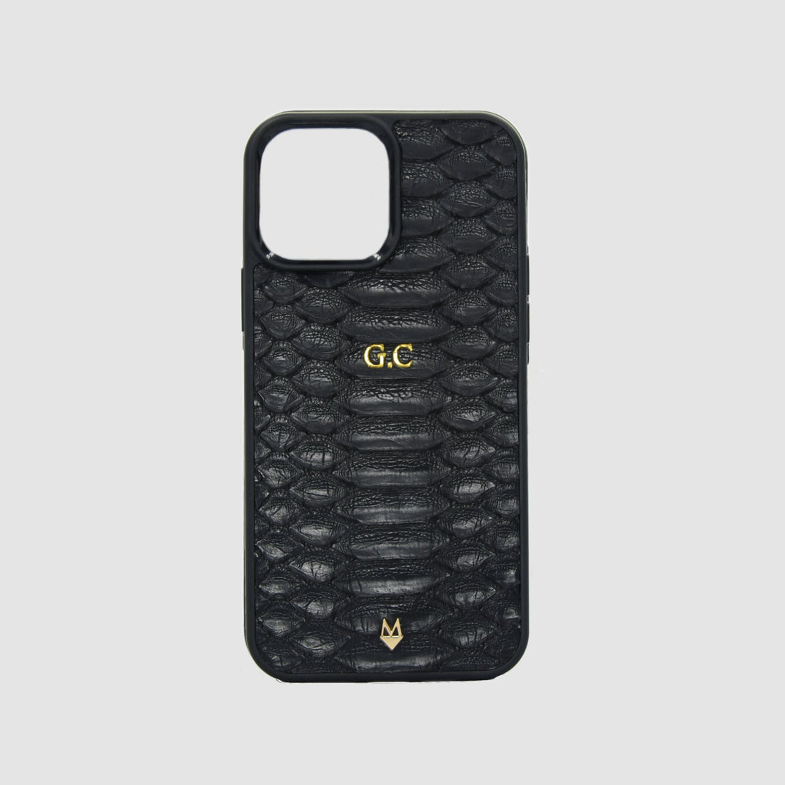 Cover in vera pelle di Coccodrillo e Pitone iPhone 17/16/15/14/13/12 MagSafe Personalizzabile