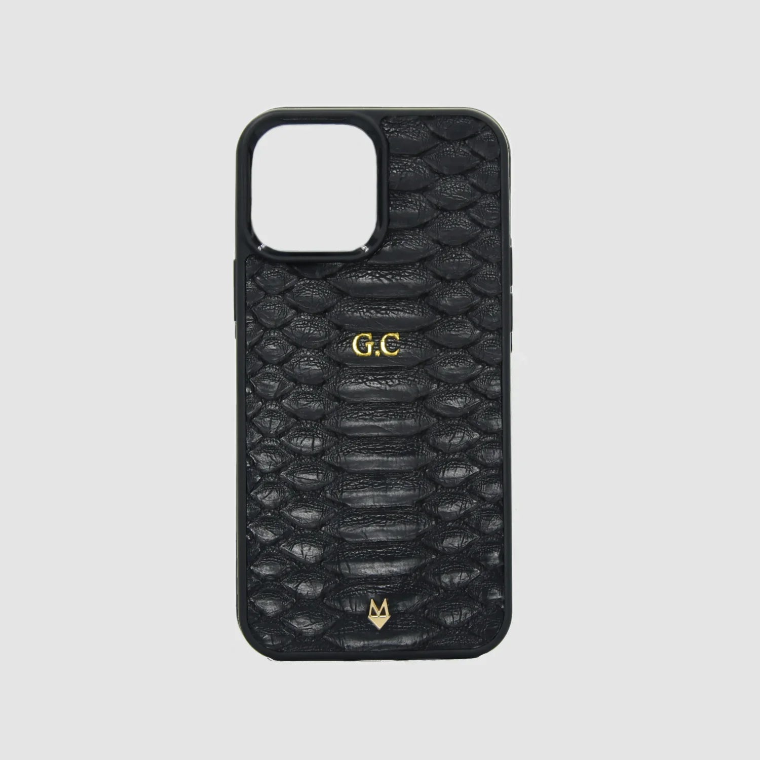 Cover in vera pelle di Pitone Personalizzabile iPhone 17/16/15/14/13/12