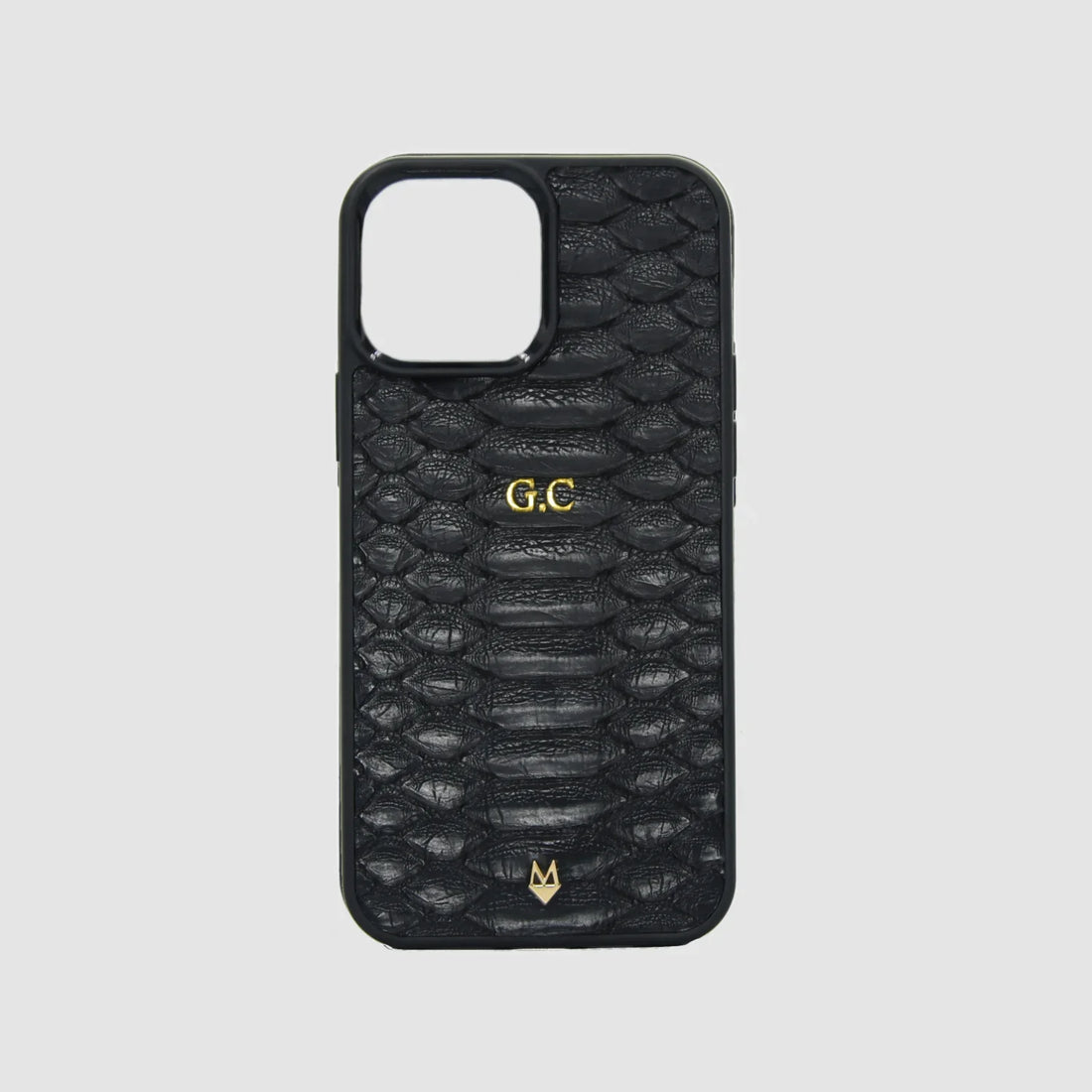 Cover in vera pelle di Pitone Personalizzabile iPhone 17/16/15/14/13/12