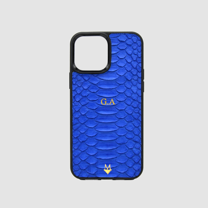 Cover in vera pelle di Pitone Personalizzabile iPhone 17/16/15/14/13/12